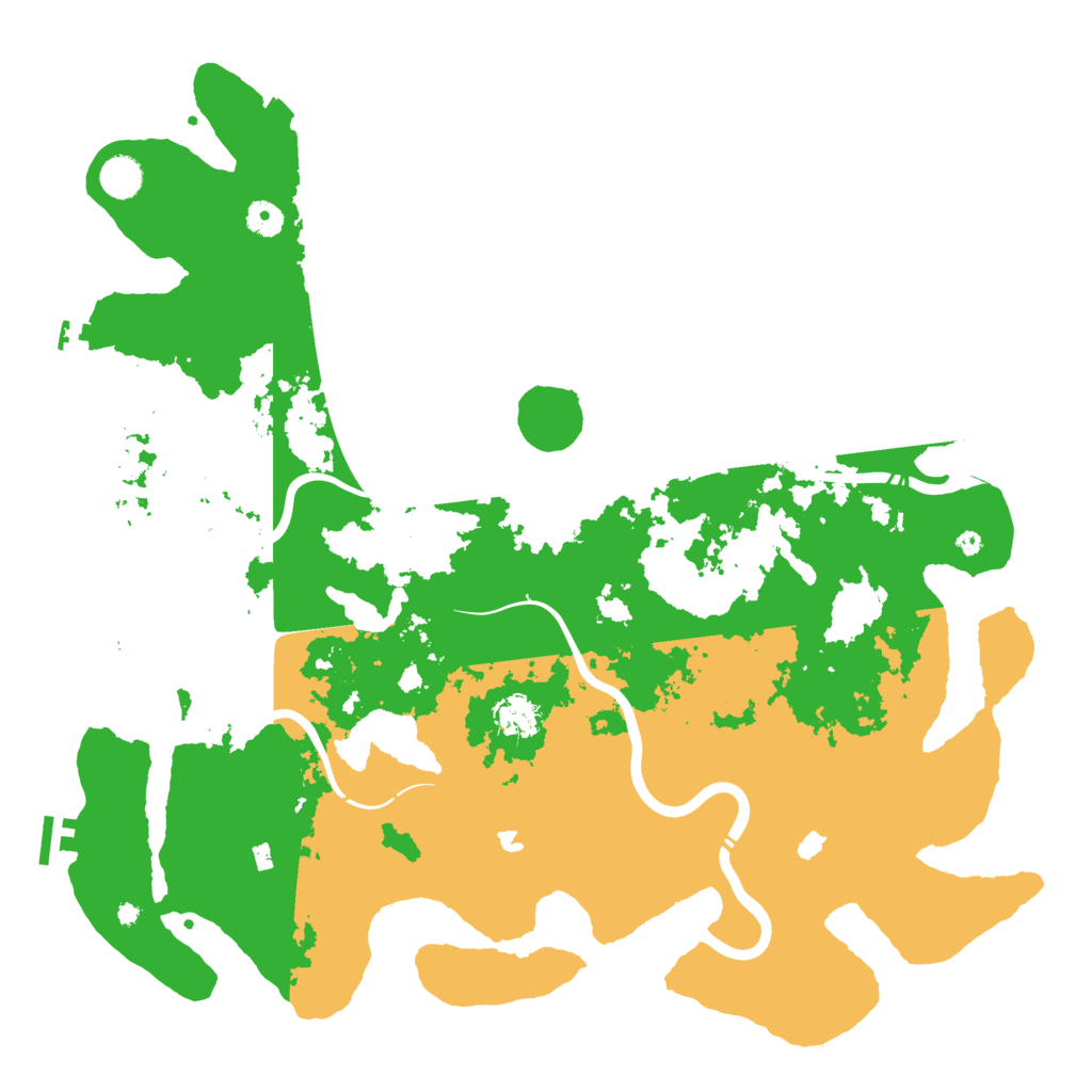 Biome Rust Map: Procedural Map, Size: 4500, Seed: 515270713