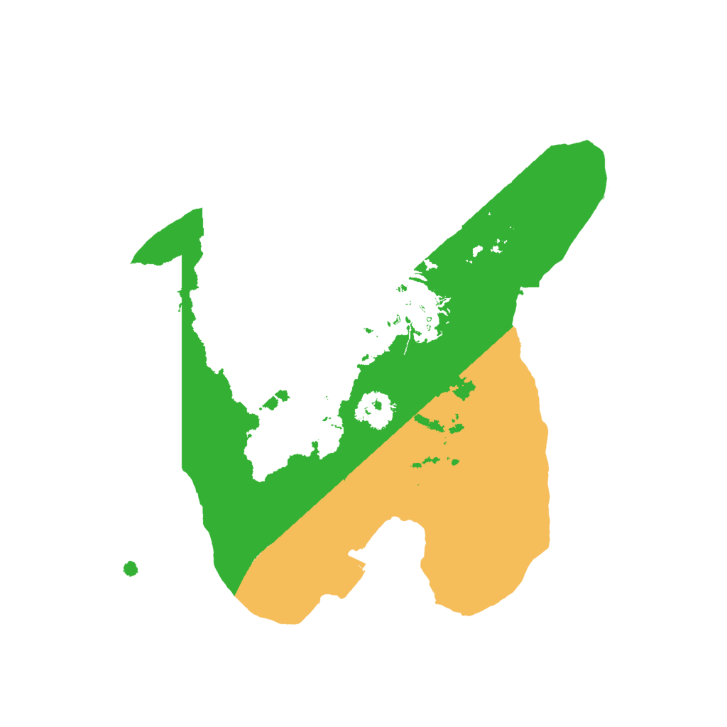 Biome Rust Map: Procedural Map, Size: 2000, Seed: 123145256