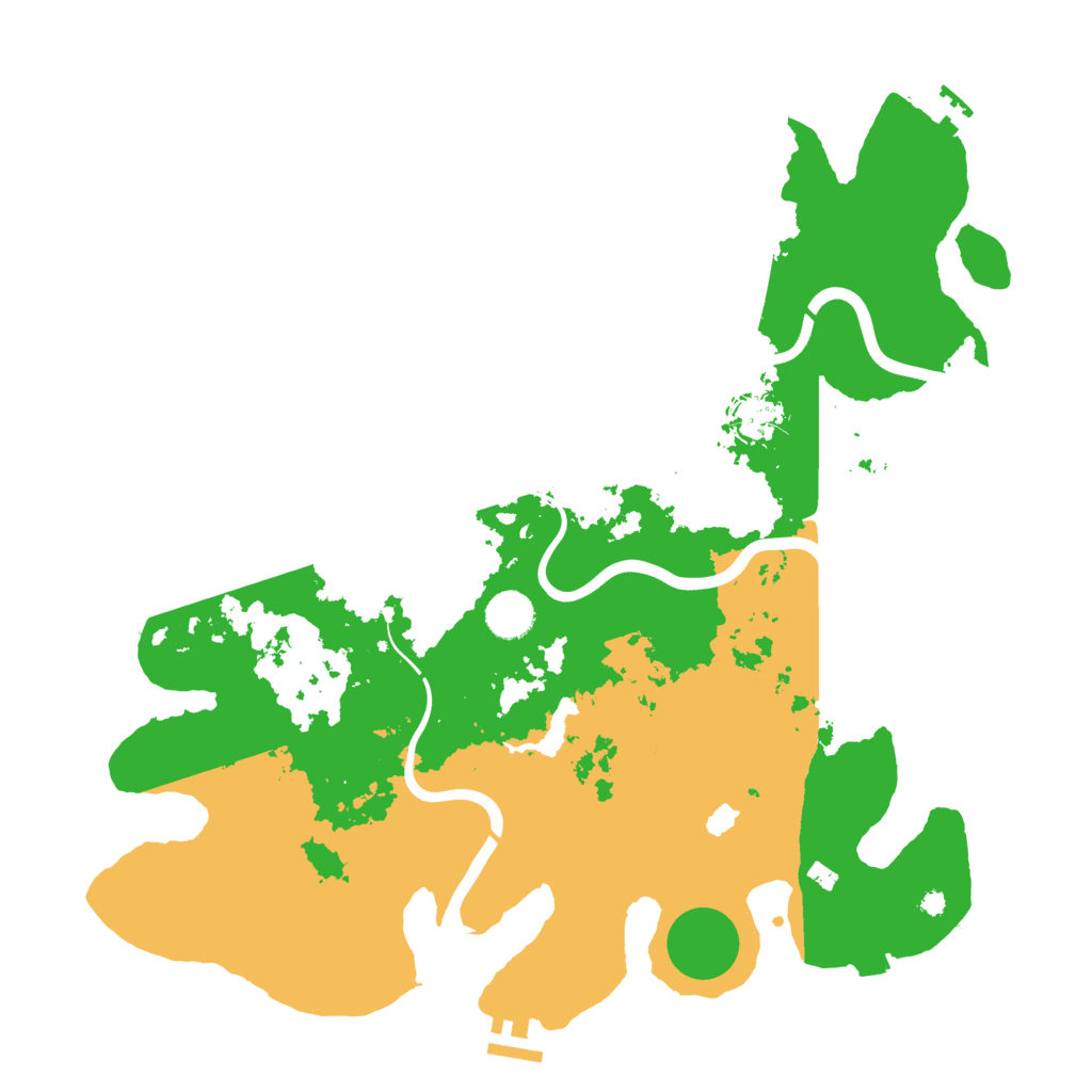 Biome Rust Map: Procedural Map, Size: 4000, Seed: 1772025