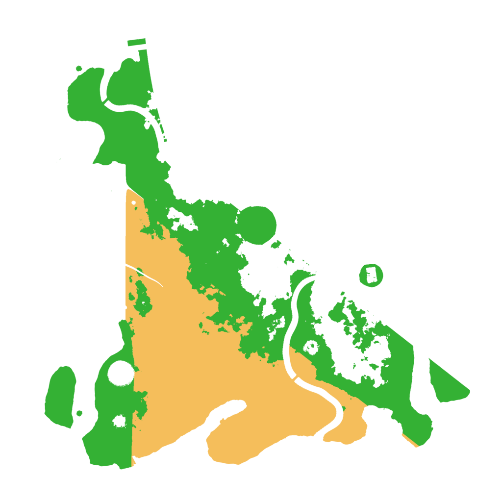 Biome Rust Map: Procedural Map, Size: 3500, Seed: 918417539