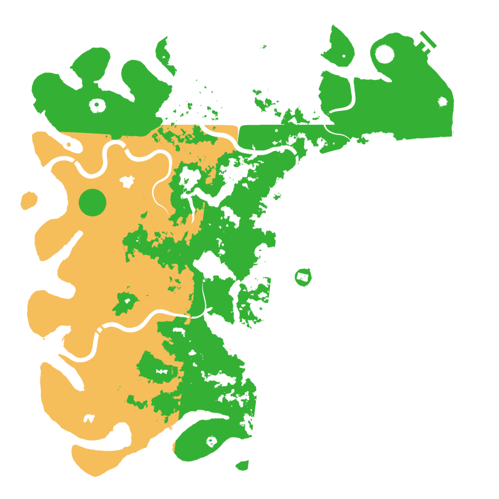 Biome Rust Map: Procedural Map, Size: 4800, Seed: 269398703