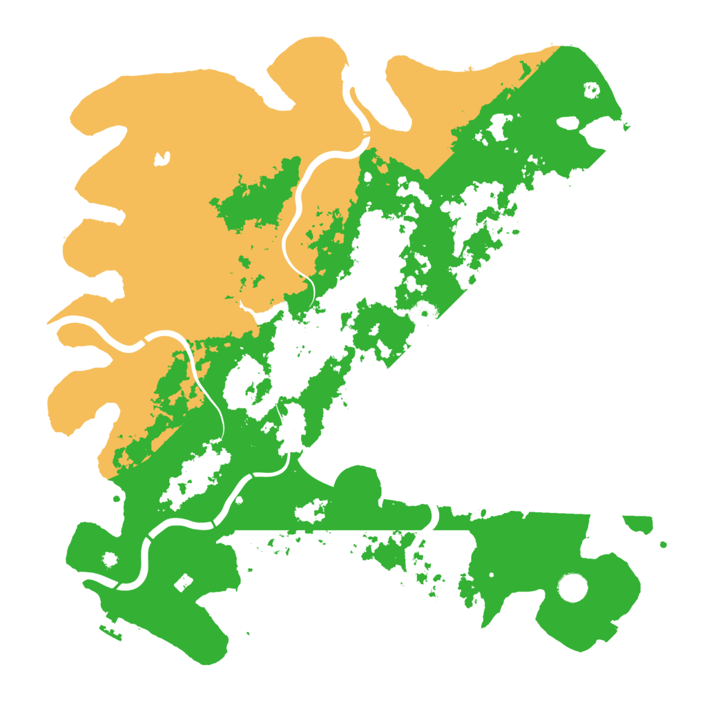Biome Rust Map: Procedural Map, Size: 4250, Seed: 616445108