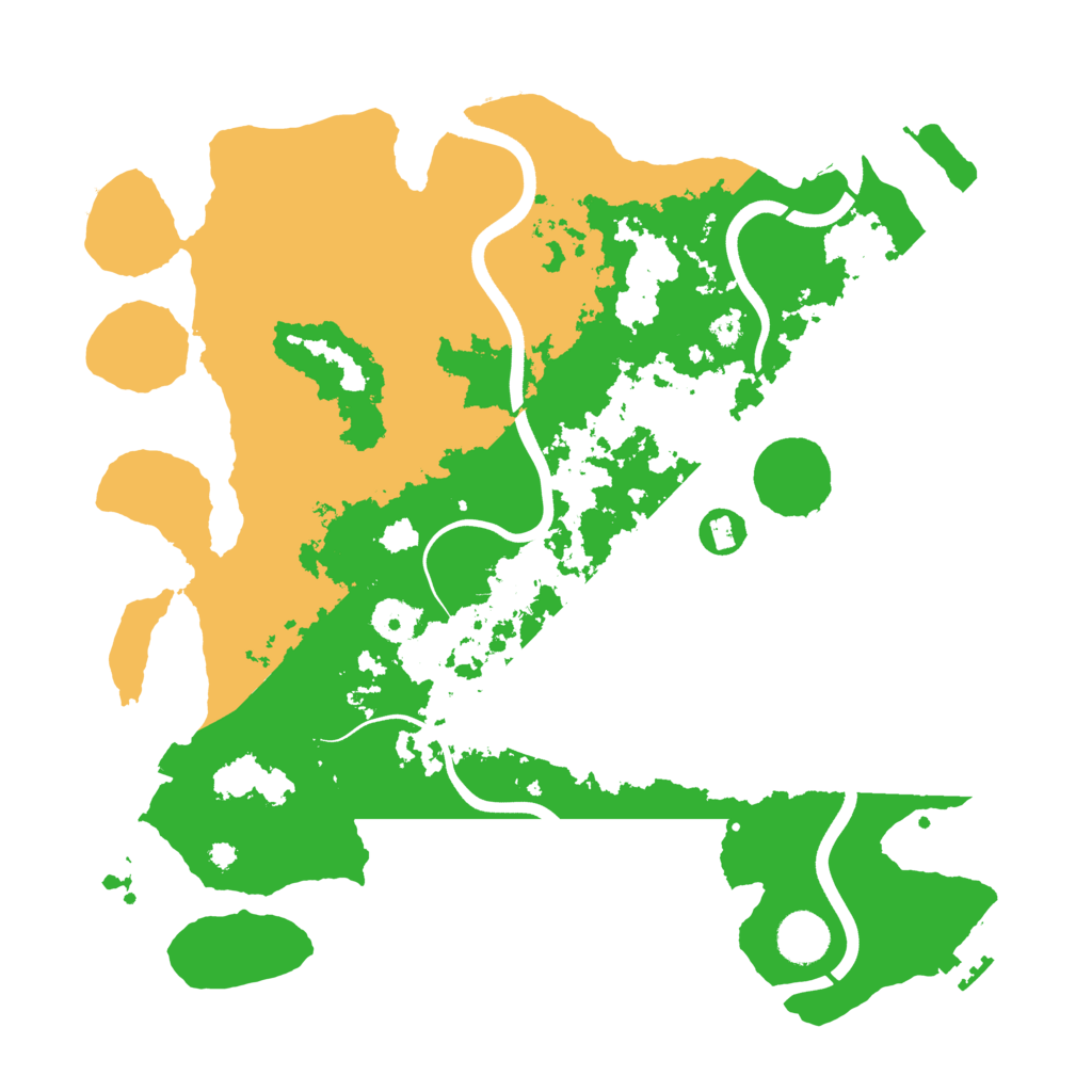 Biome Rust Map: Procedural Map, Size: 3750, Seed: 465877962
