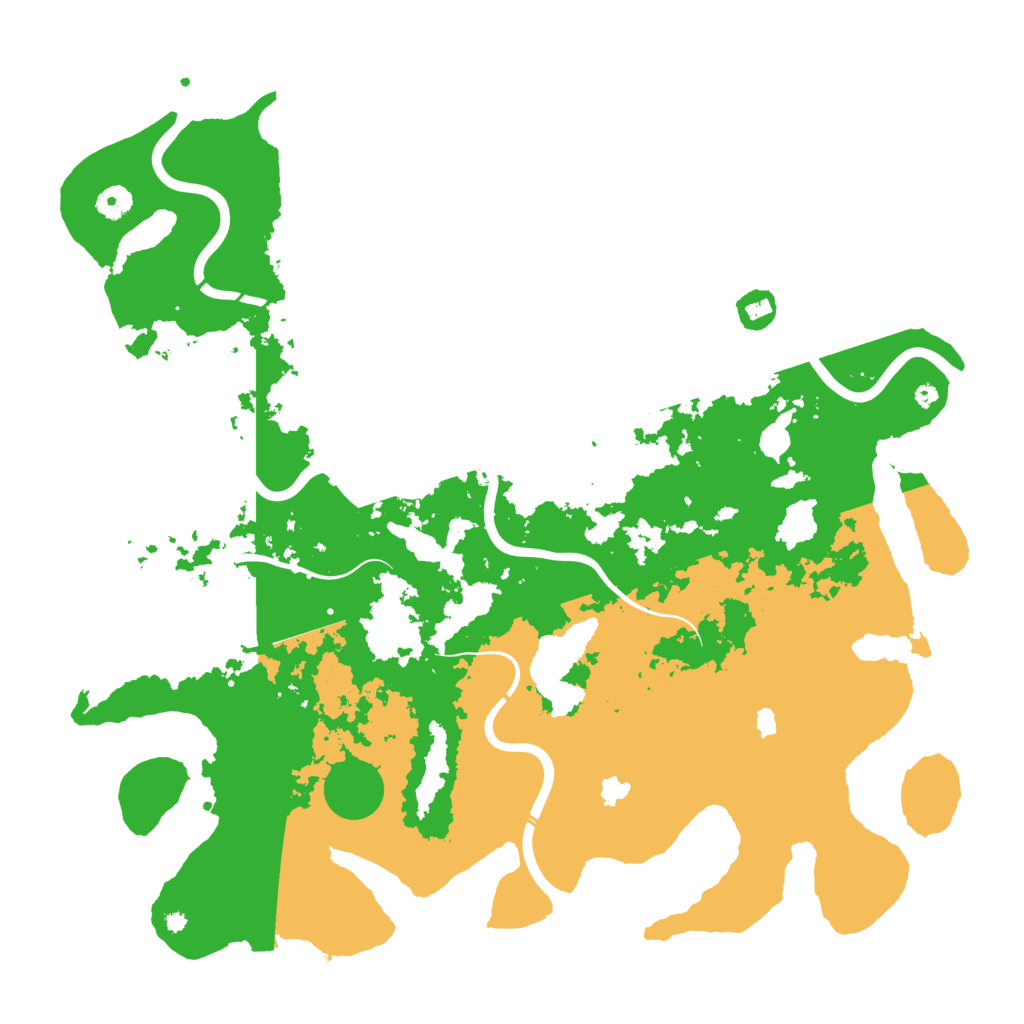 Biome Rust Map: Procedural Map, Size: 4500, Seed: 508677200