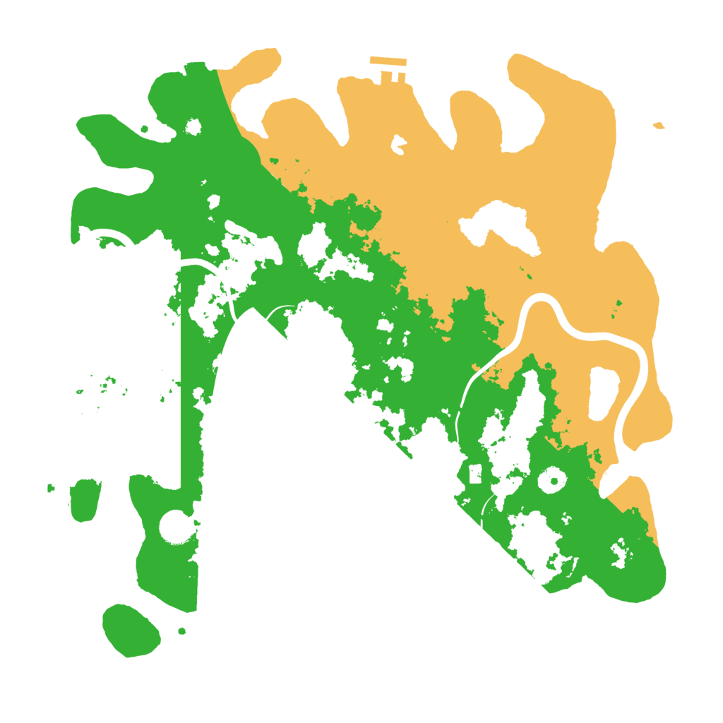 Biome Rust Map: Procedural Map, Size: 4000, Seed: 760191