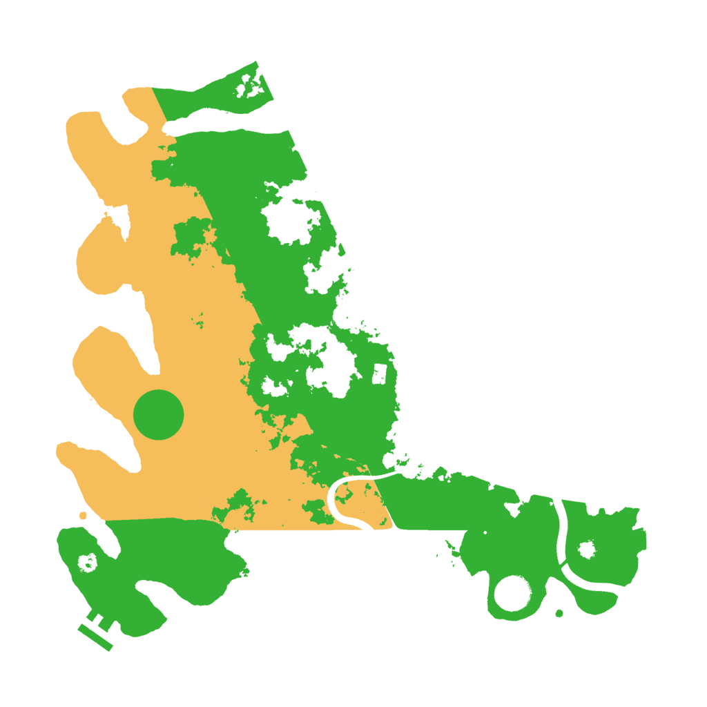 Biome Rust Map: Procedural Map, Size: 3700, Seed: 1732904630