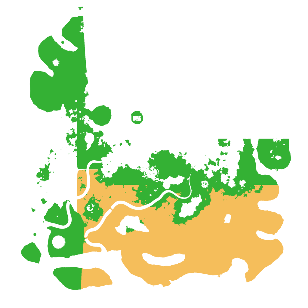 Biome Rust Map: Procedural Map, Size: 4200, Seed: 1662382708