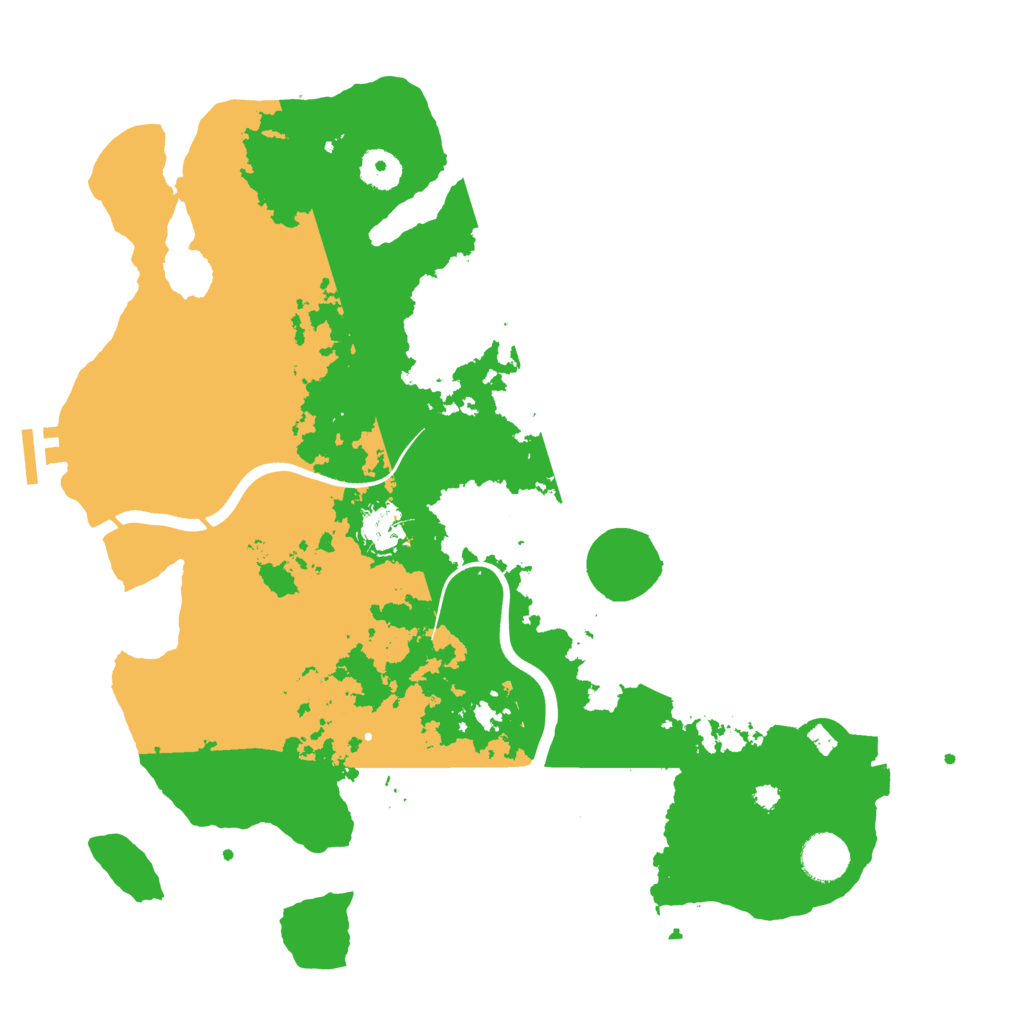 Biome Rust Map: Procedural Map, Size: 3750, Seed: 1760410101