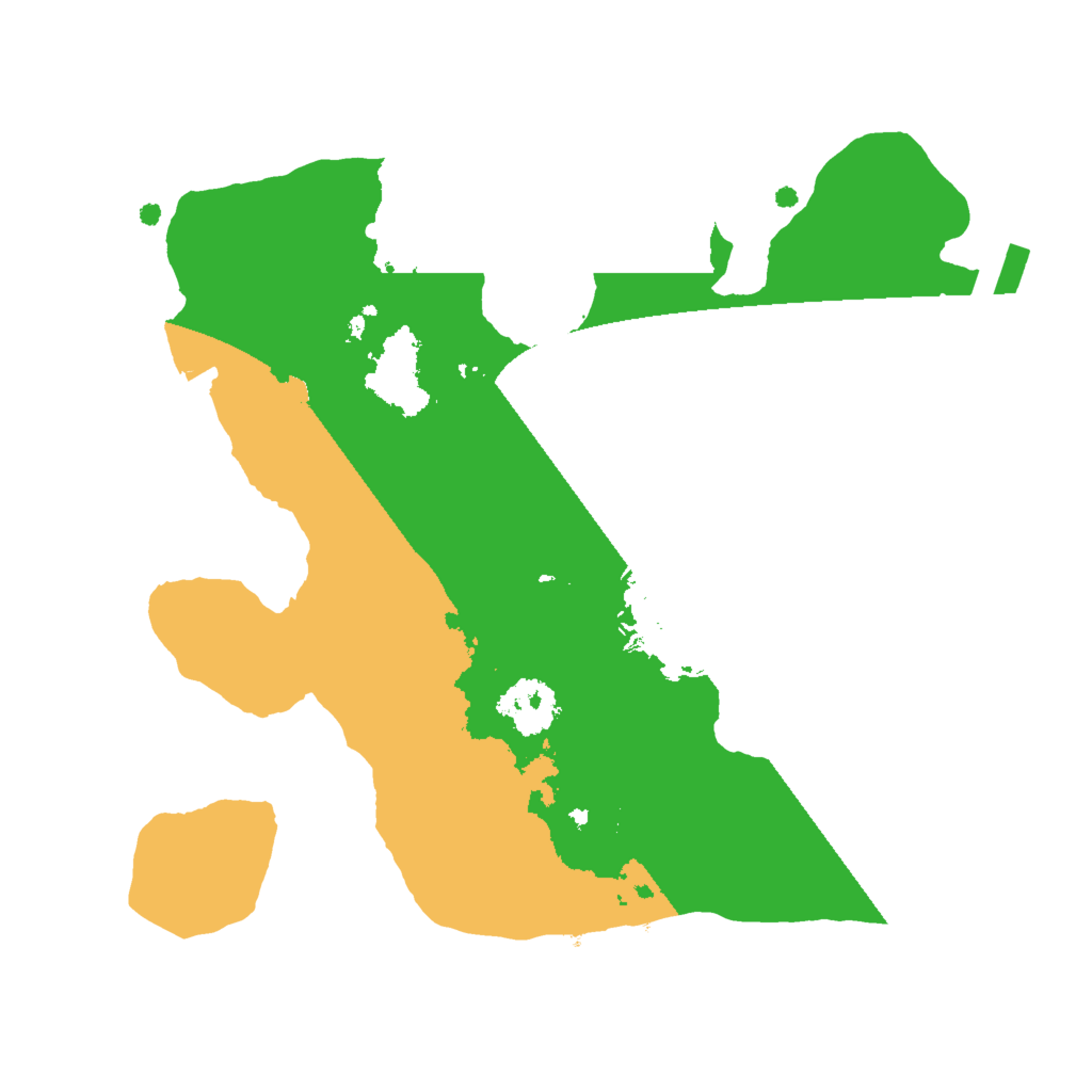 Biome Rust Map: Procedural Map, Size: 2000, Seed: 1493426153