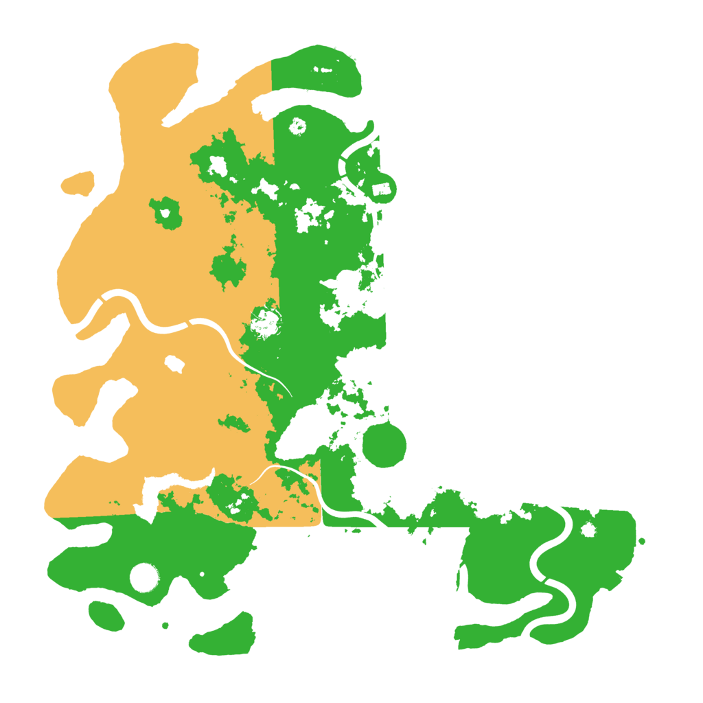 Biome Rust Map: Procedural Map, Size: 4250, Seed: 5563577