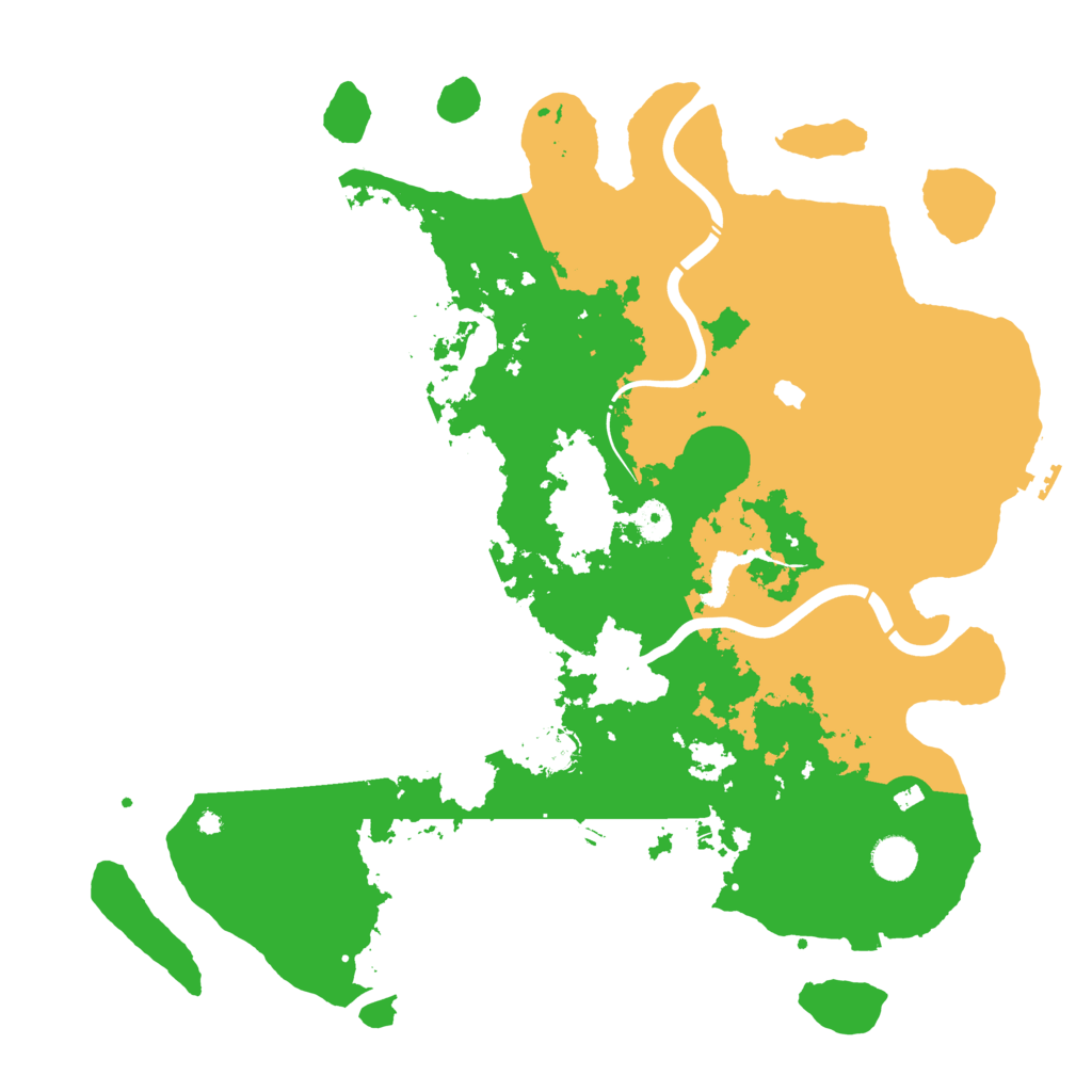Biome Rust Map: Procedural Map, Size: 4250, Seed: 1244531881