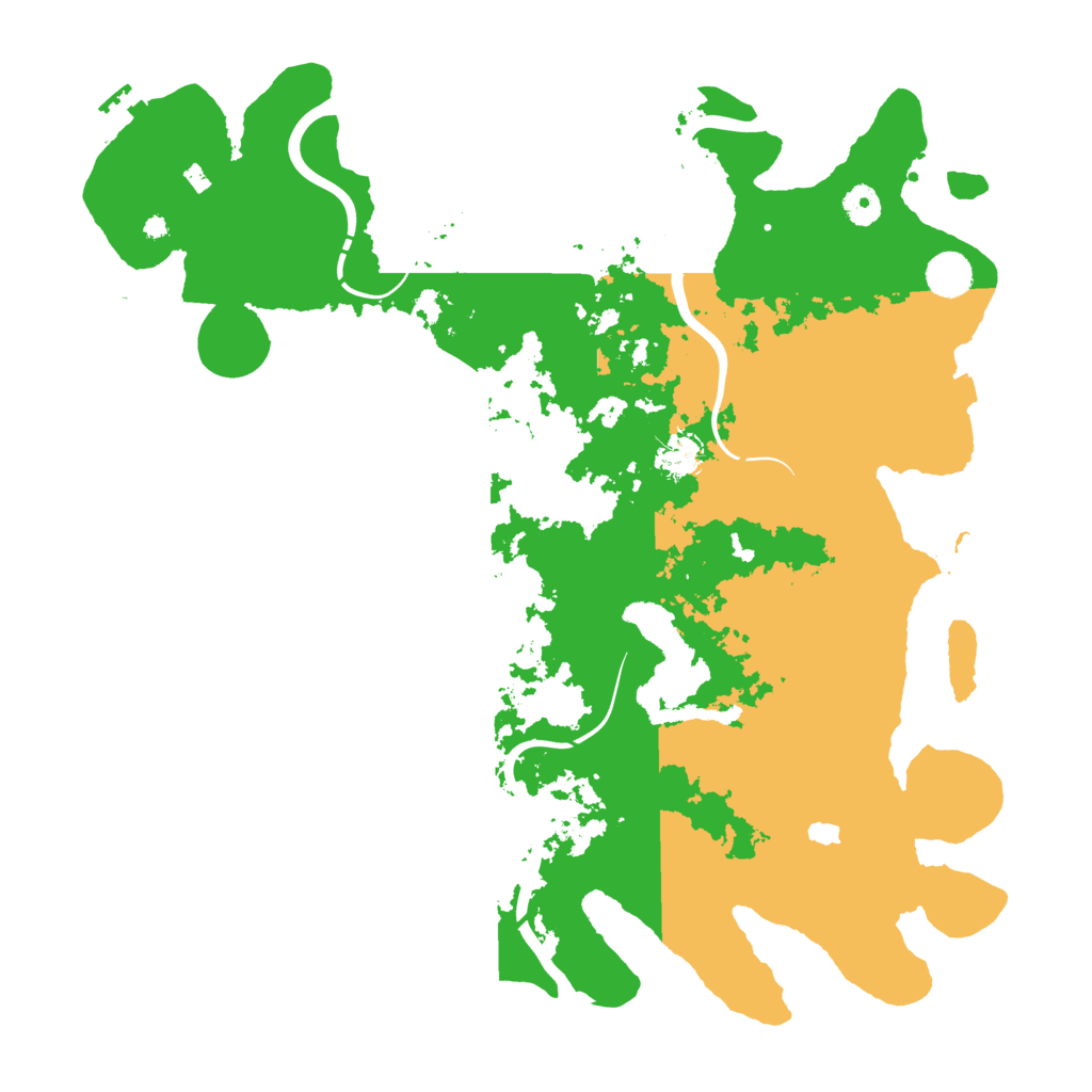 Biome Rust Map: Procedural Map, Size: 4250, Seed: 886412