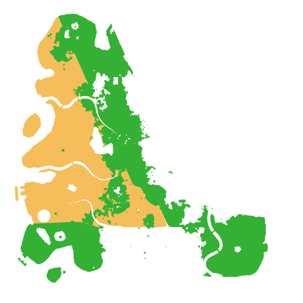 Biome Rust Map: Procedural Map, Size: 4250, Seed: 1709501117