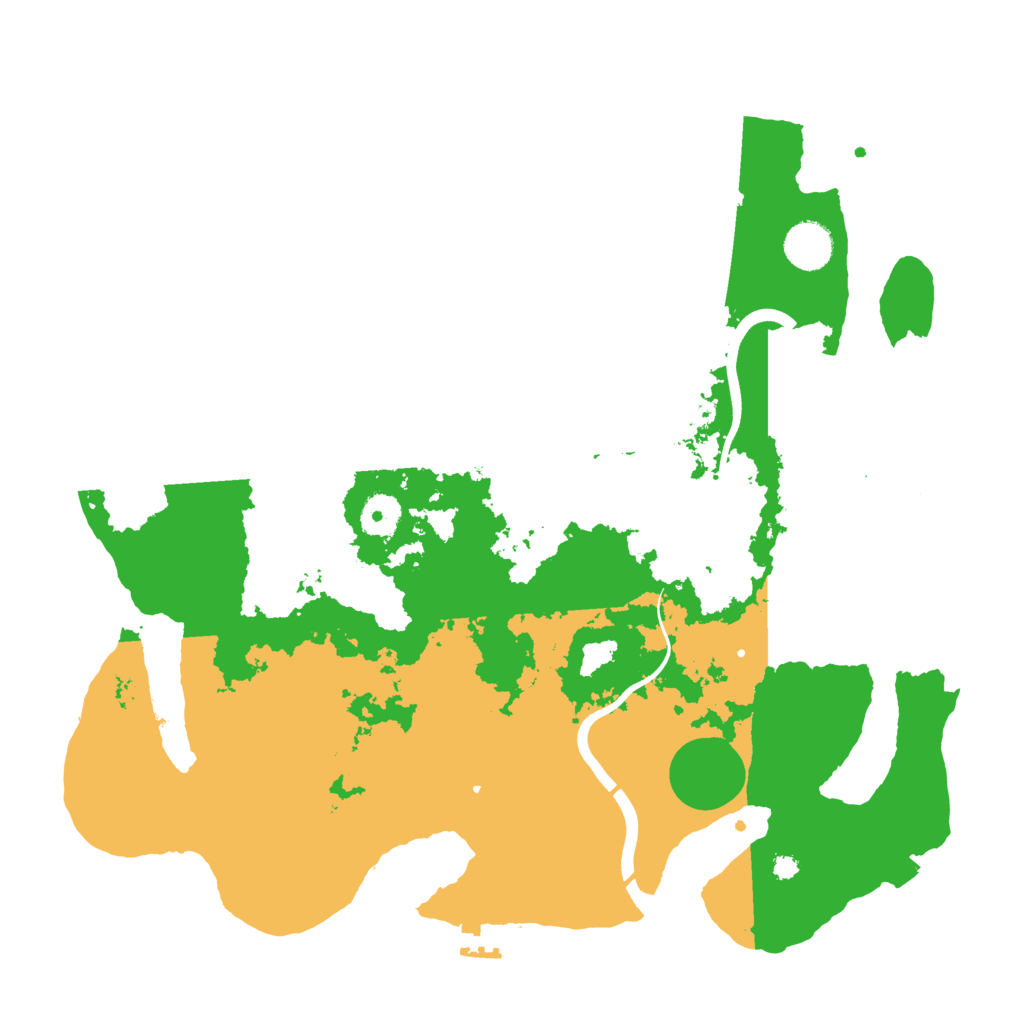 Biome Rust Map: Procedural Map, Size: 3750, Seed: 802057