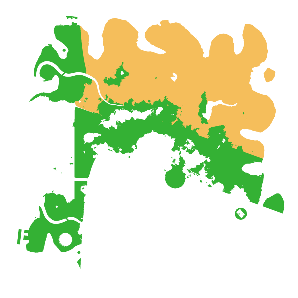 Biome Rust Map: Procedural Map, Size: 4000, Seed: 396913278
