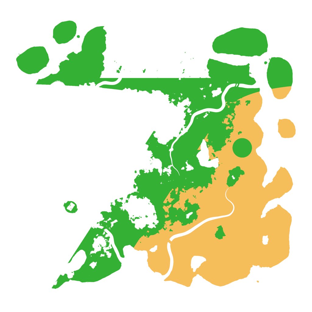 Biome Rust Map: Procedural Map, Size: 4250, Seed: 3586738