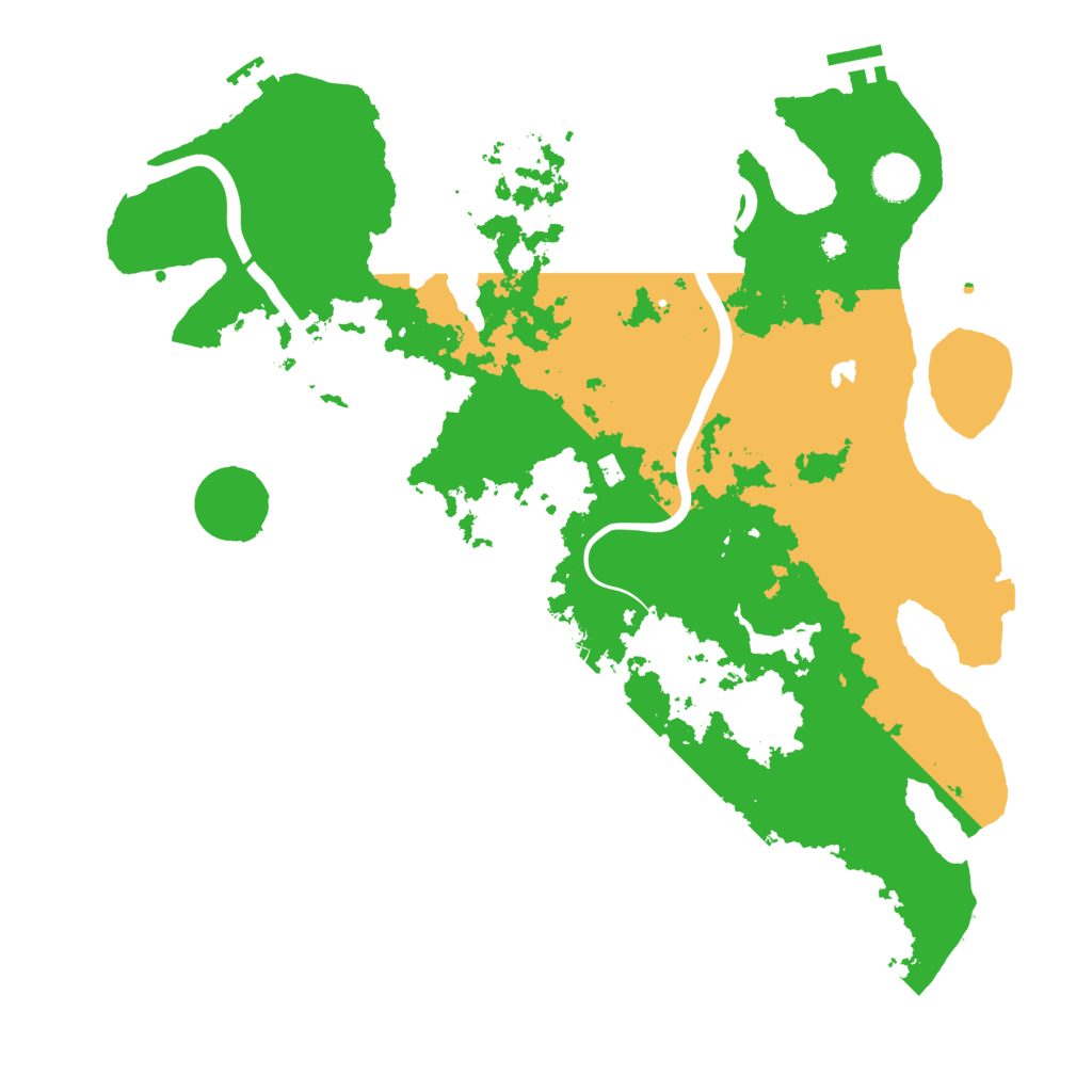 Biome Rust Map: Procedural Map, Size: 4000, Seed: 475507329