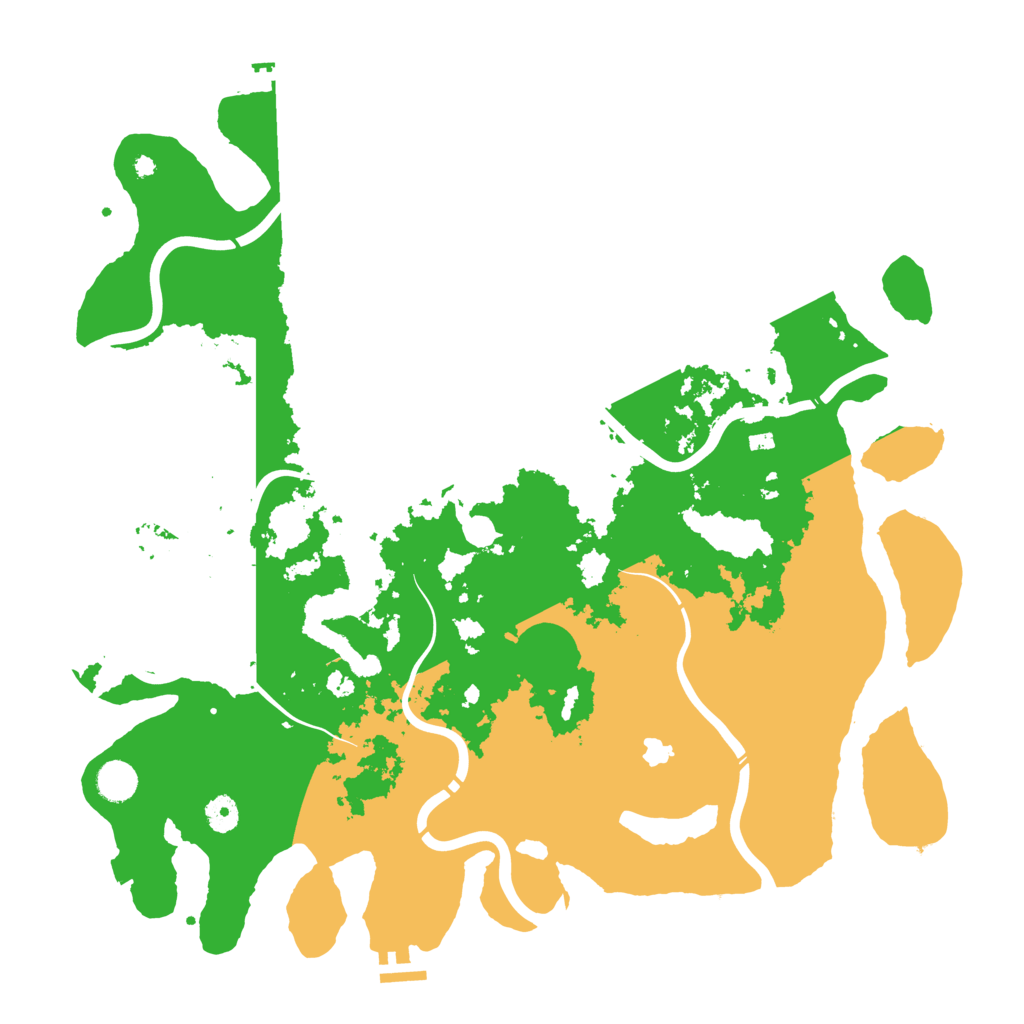 Biome Rust Map: Procedural Map, Size: 4433, Seed: 1582485410