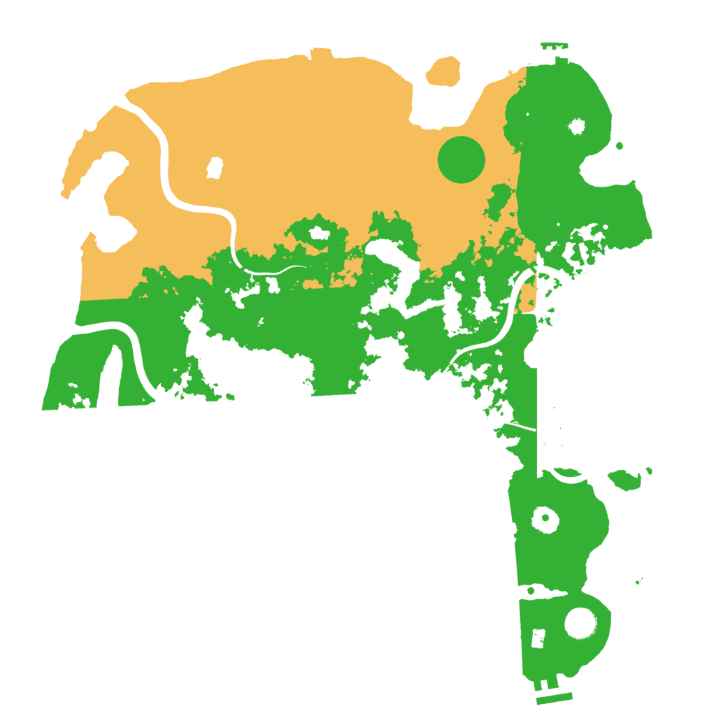 Biome Rust Map: Procedural Map, Size: 4000, Seed: 393700761