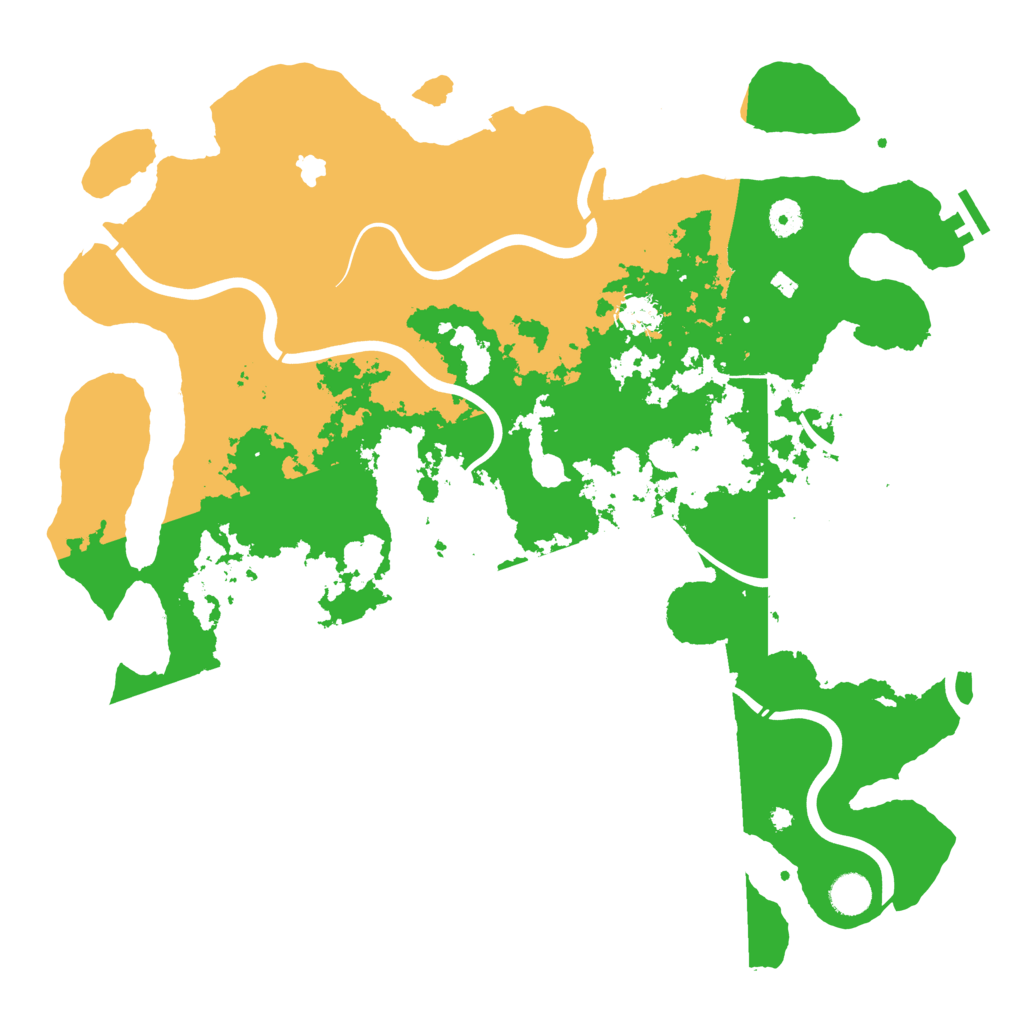 Biome Rust Map: Procedural Map, Size: 4300, Seed: 1511545445