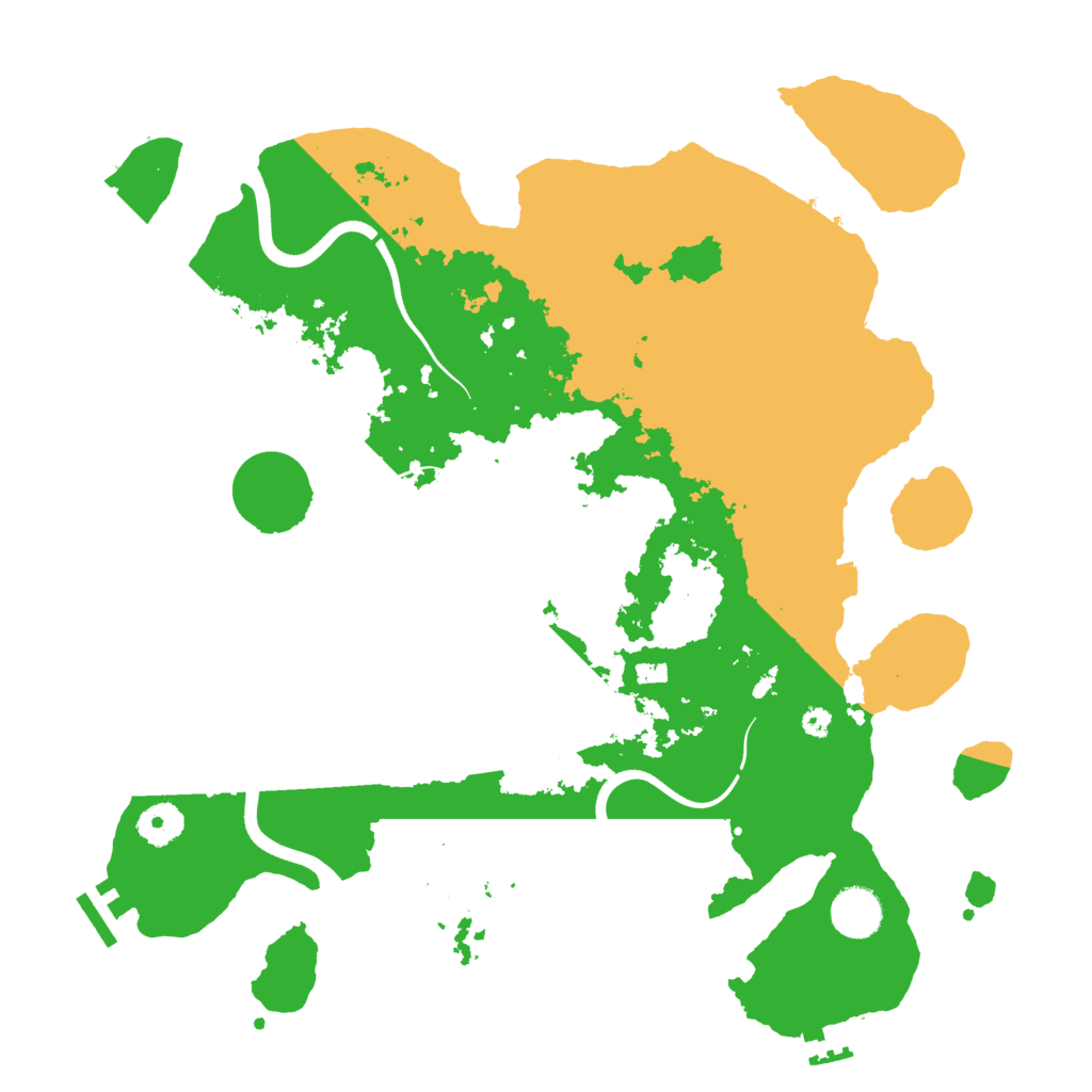 Biome Rust Map: Procedural Map, Size: 3750, Seed: 321908833