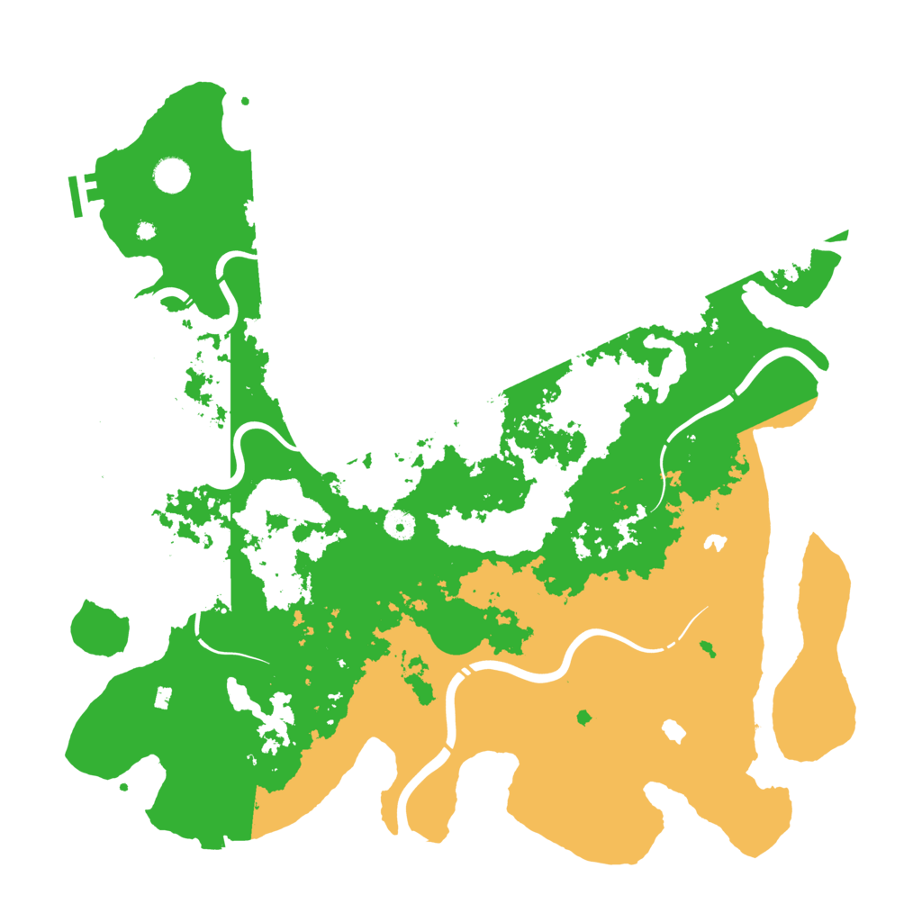 Biome Rust Map: Procedural Map, Size: 4500, Seed: 1898839356