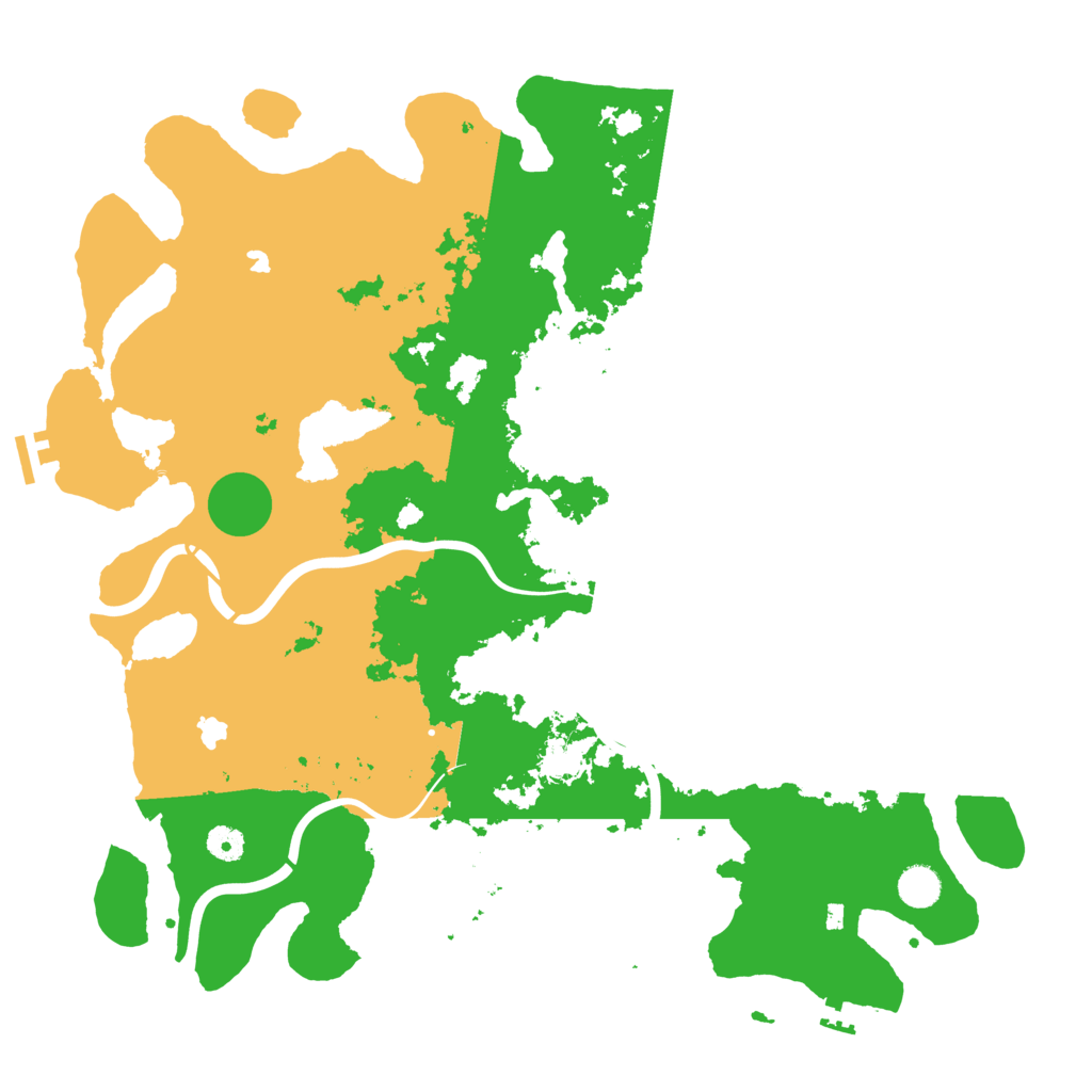 Biome Rust Map: Procedural Map, Size: 4500, Seed: 659616977
