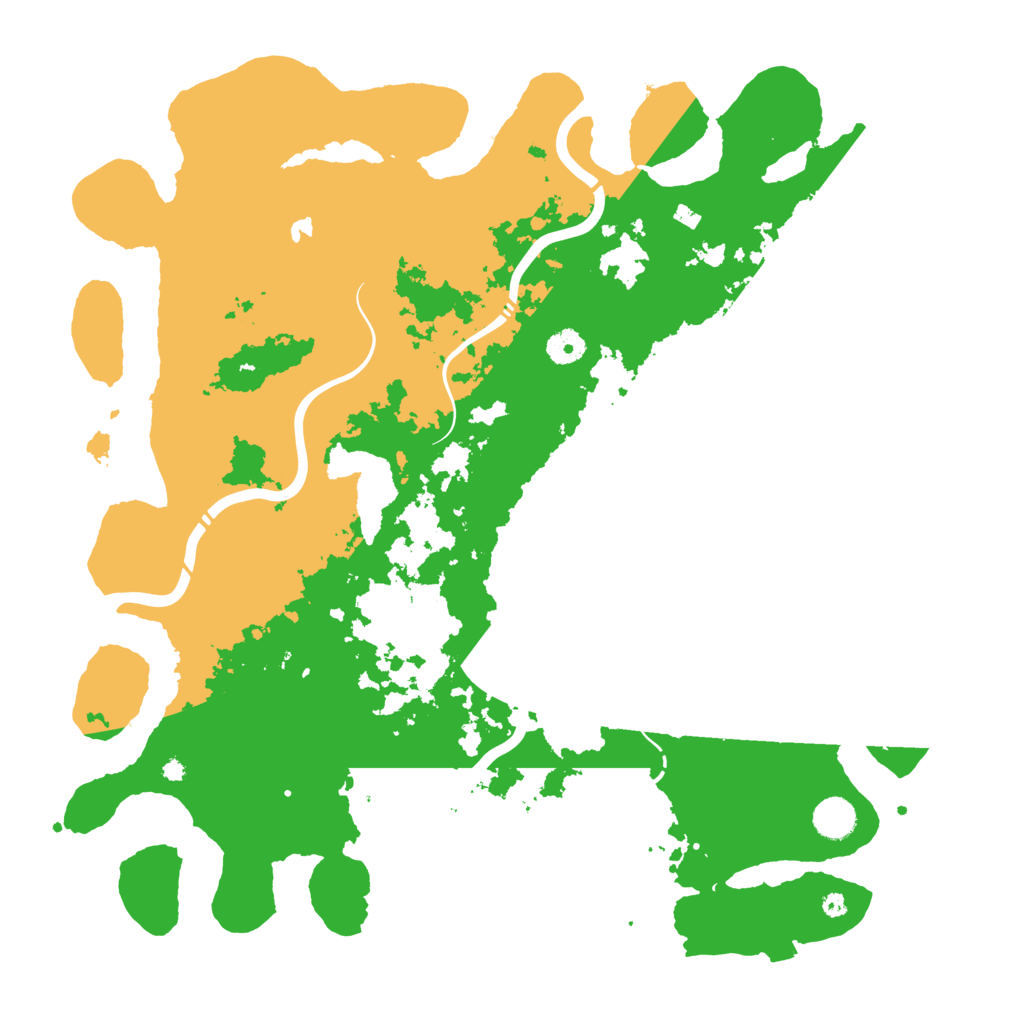 Biome Rust Map: Procedural Map, Size: 4250, Seed: 1054592442