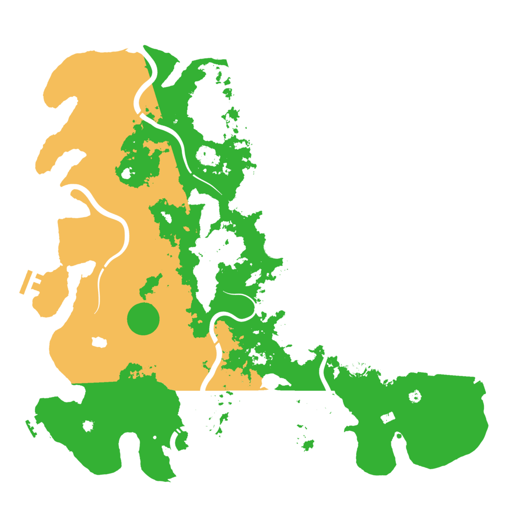 Biome Rust Map: Procedural Map, Size: 4250, Seed: 30039241