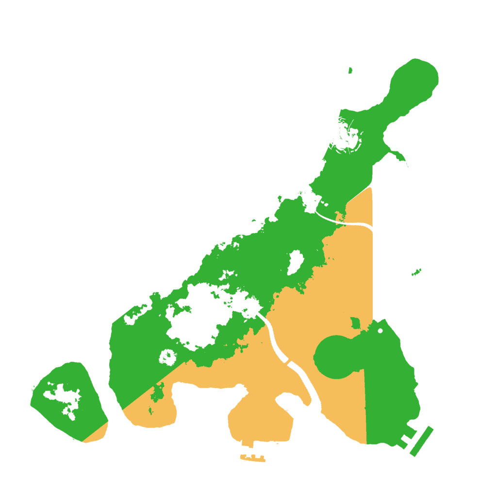 Biome Rust Map: Procedural Map, Size: 3000, Seed: 2086145633