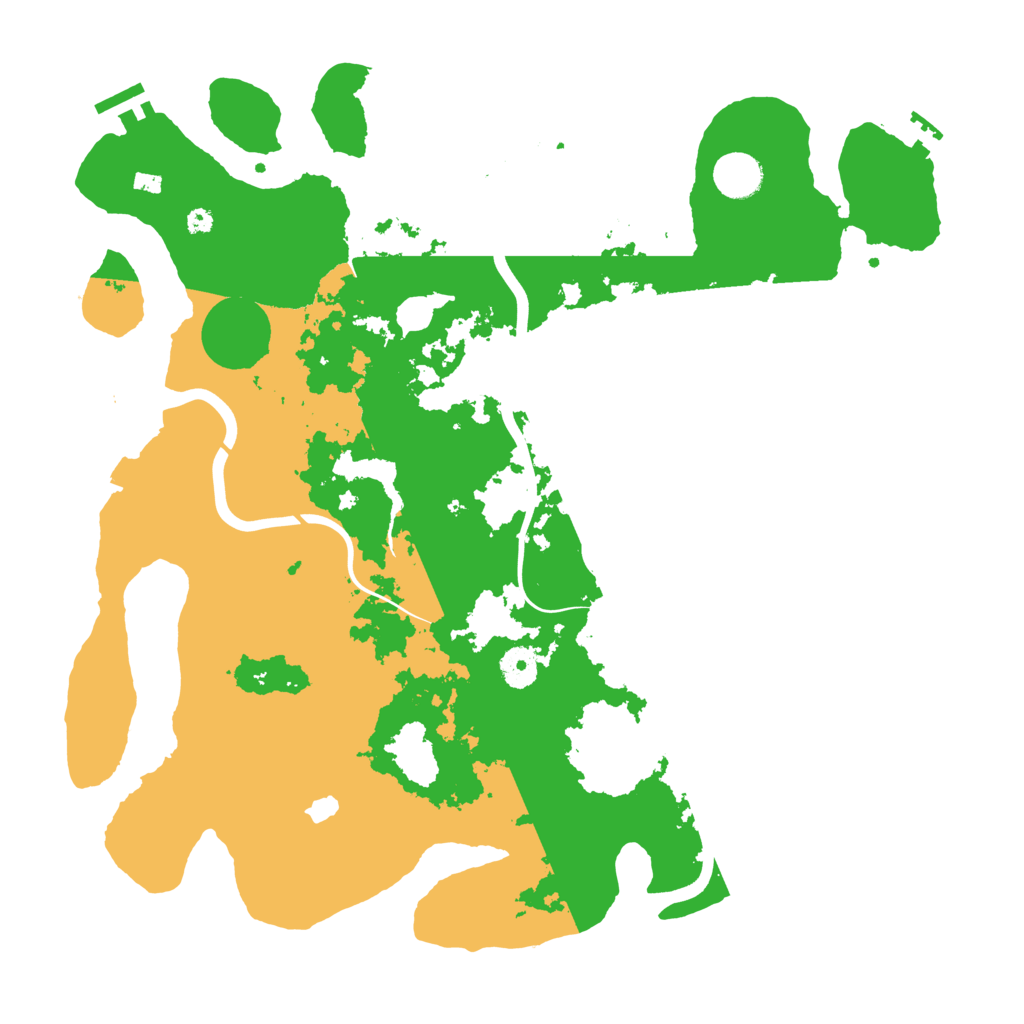 Biome Rust Map: Procedural Map, Size: 4000, Seed: 1885471058