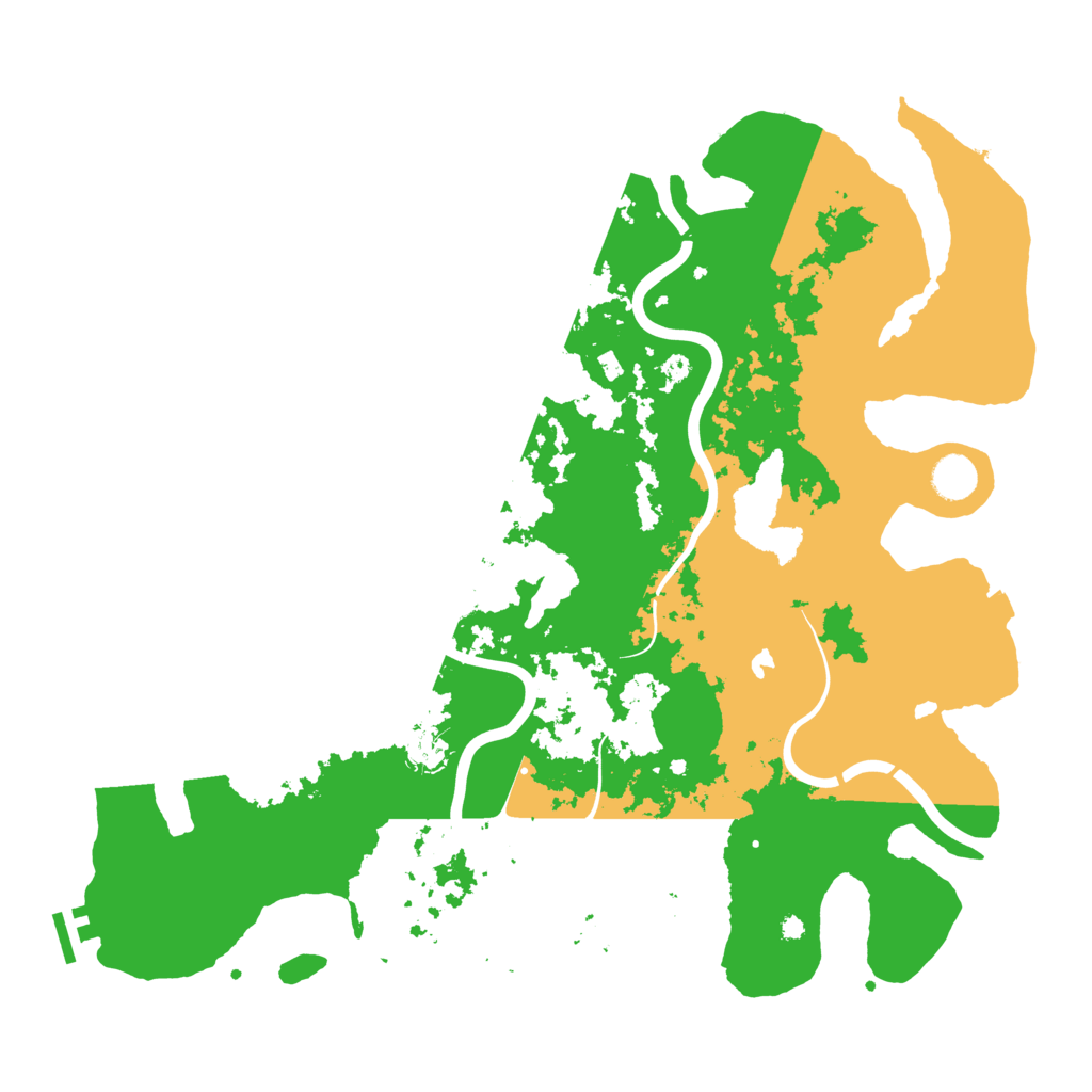 Biome Rust Map: Procedural Map, Size: 4250, Seed: 1867342