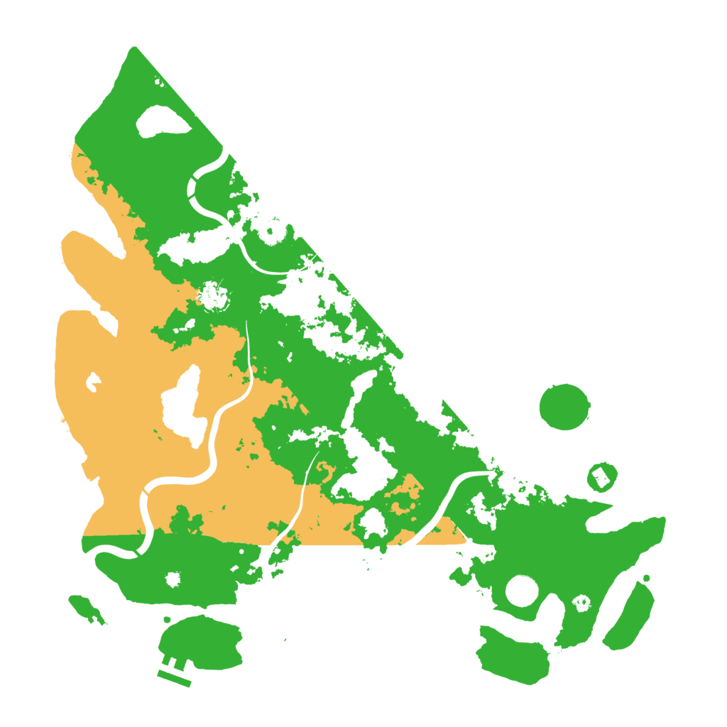 Biome Rust Map: Procedural Map, Size: 4250, Seed: 295839433