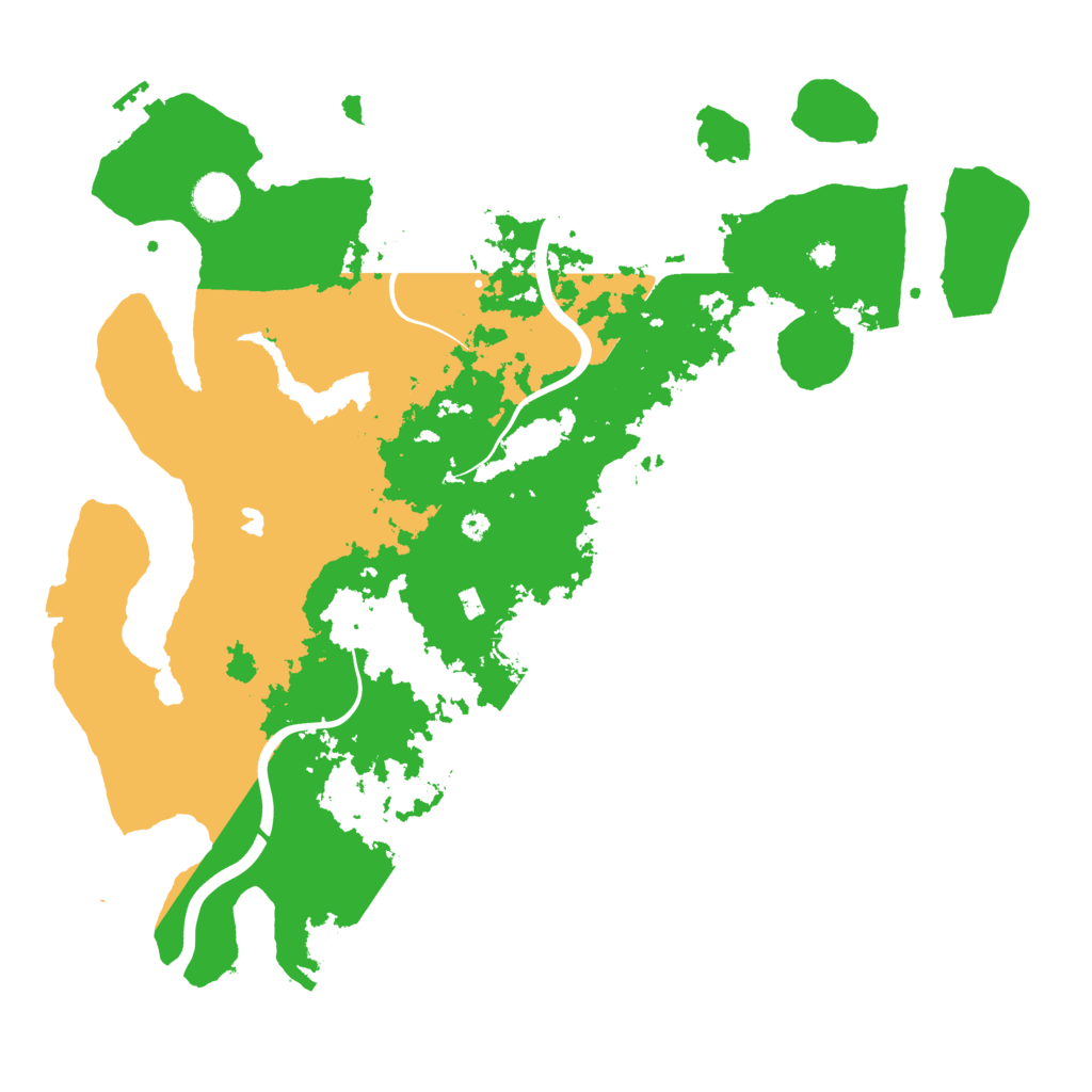 Biome Rust Map: Procedural Map, Size: 4000, Seed: 860842482