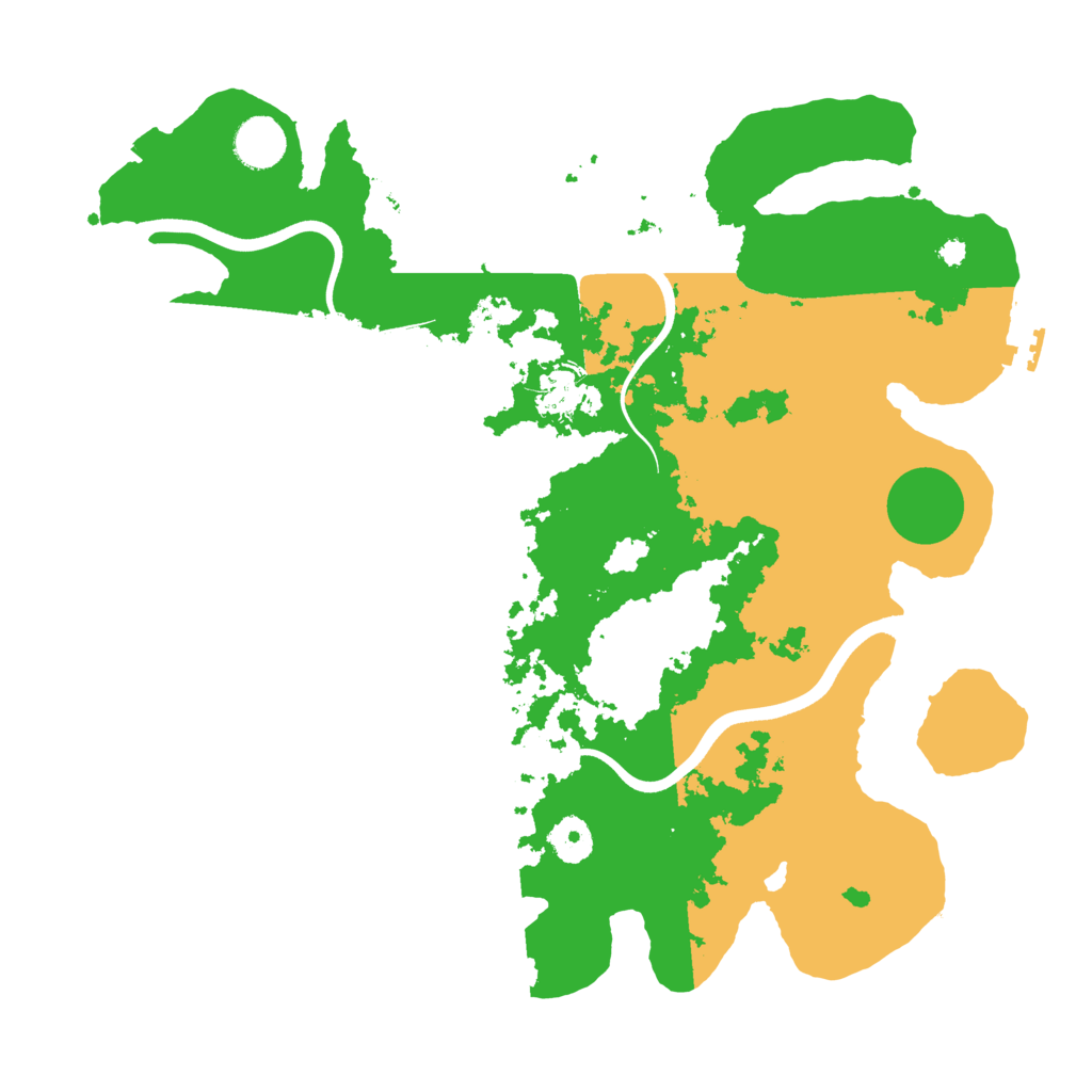 Biome Rust Map: Procedural Map, Size: 3750, Seed: 1397871882