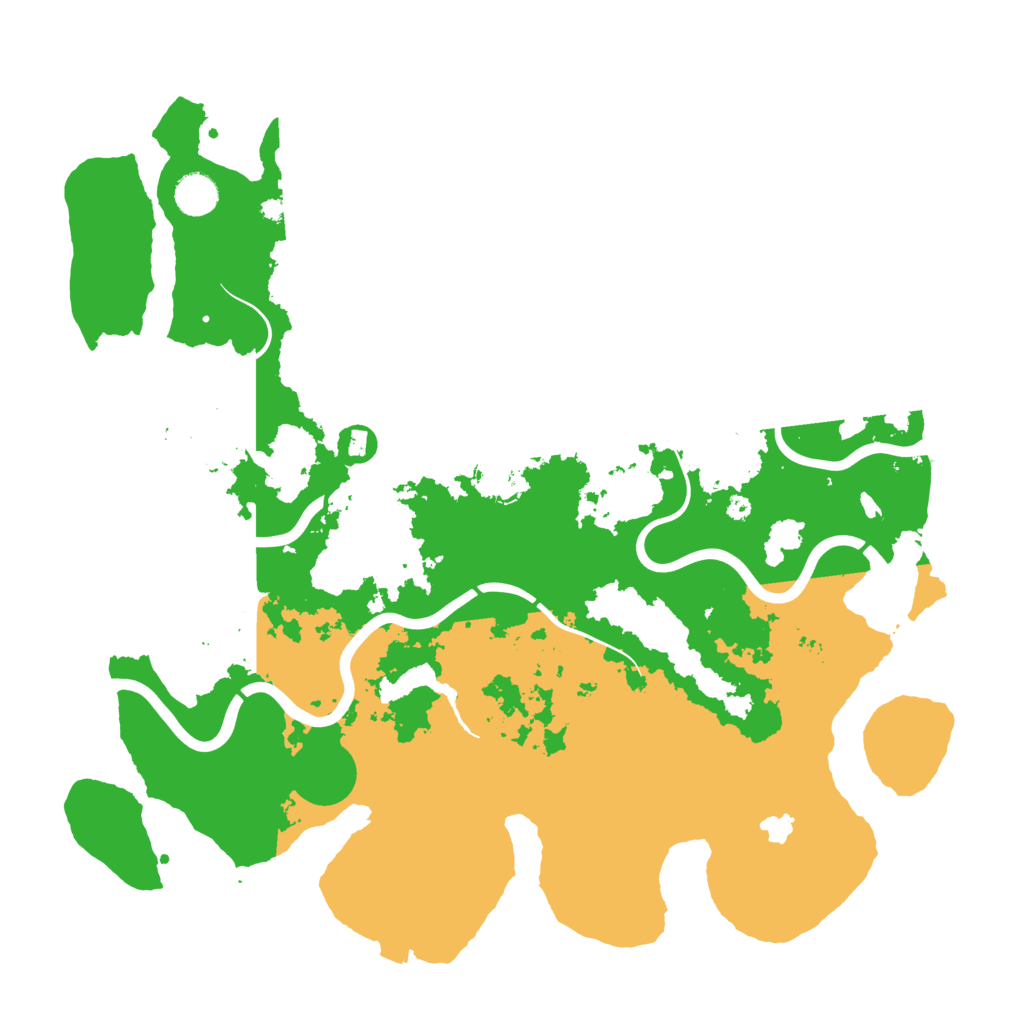 Biome Rust Map: Procedural Map, Size: 4200, Seed: 7172028
