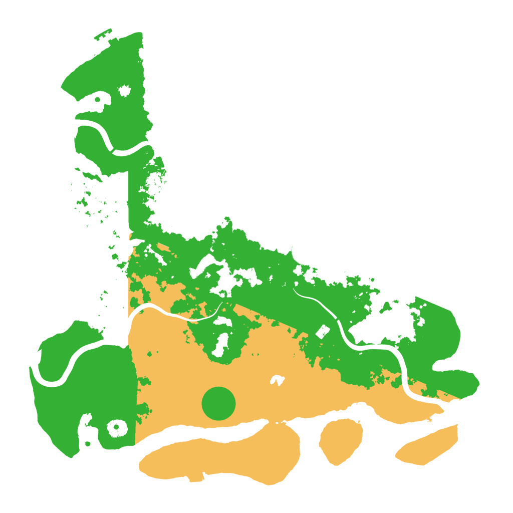 Biome Rust Map: Procedural Map, Size: 4000, Seed: 939210875