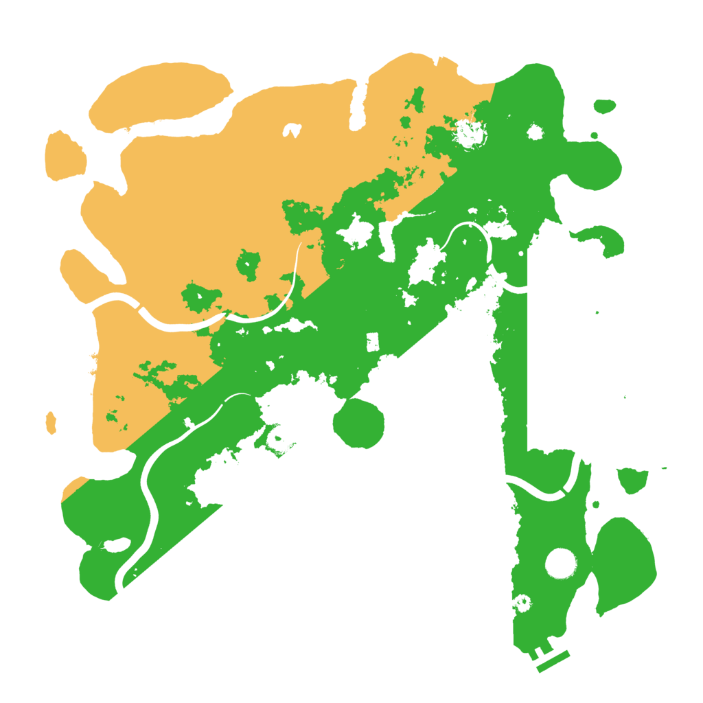 Biome Rust Map: Procedural Map, Size: 4000, Seed: 183627124