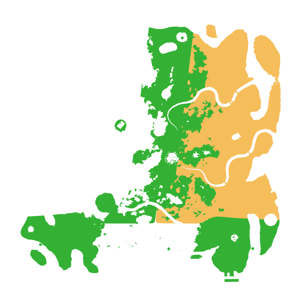 Biome Rust Map: Procedural Map, Size: 4250, Seed: 1935549059