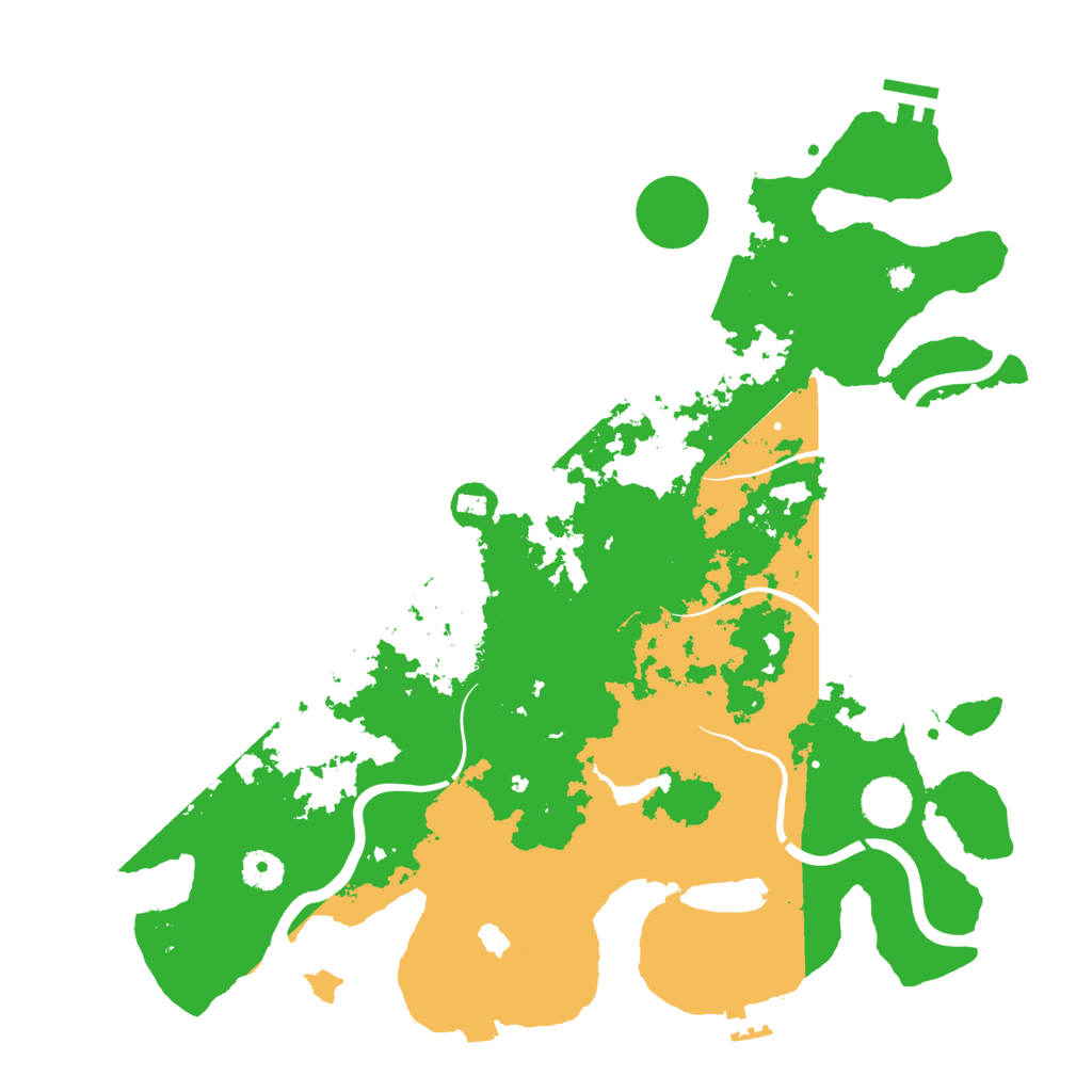 Biome Rust Map: Procedural Map, Size: 4000, Seed: 1654010269