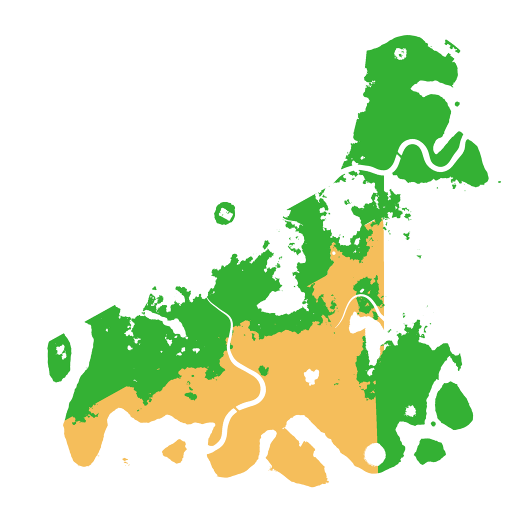 Biome Rust Map: Procedural Map, Size: 4200, Seed: 1798513149