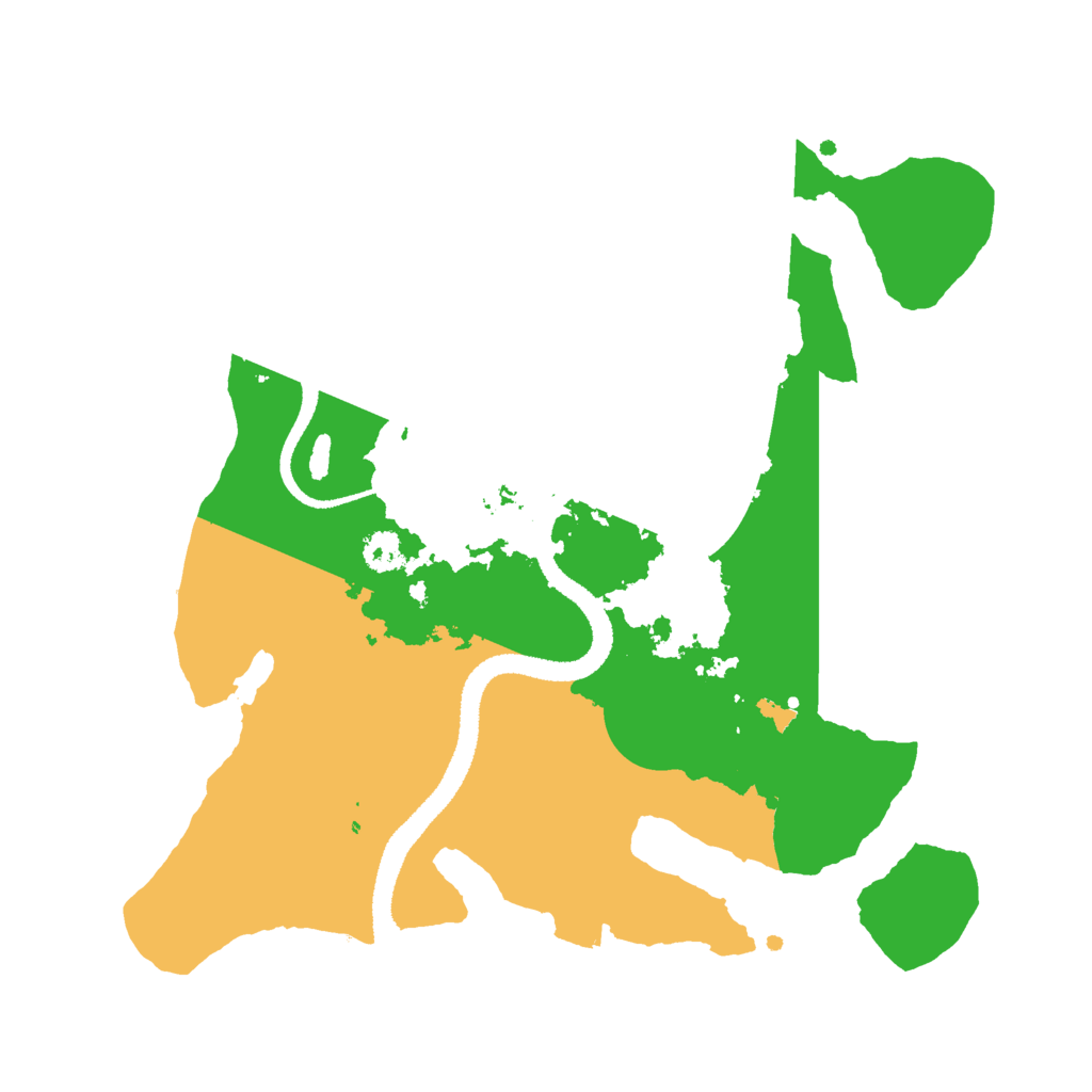 Biome Rust Map: Procedural Map, Size: 2700, Seed: 966576510