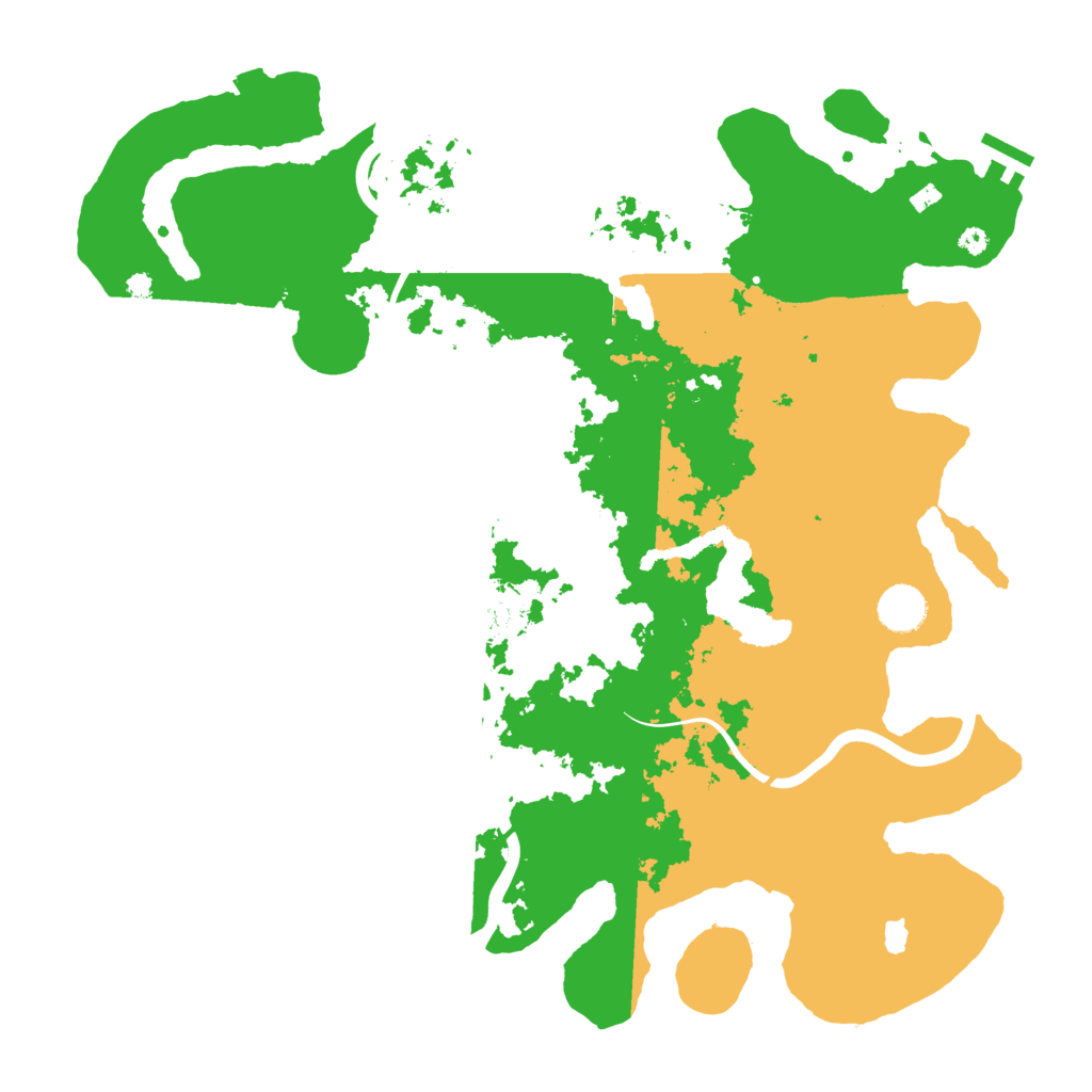 Biome Rust Map: Procedural Map, Size: 4000, Seed: 990356