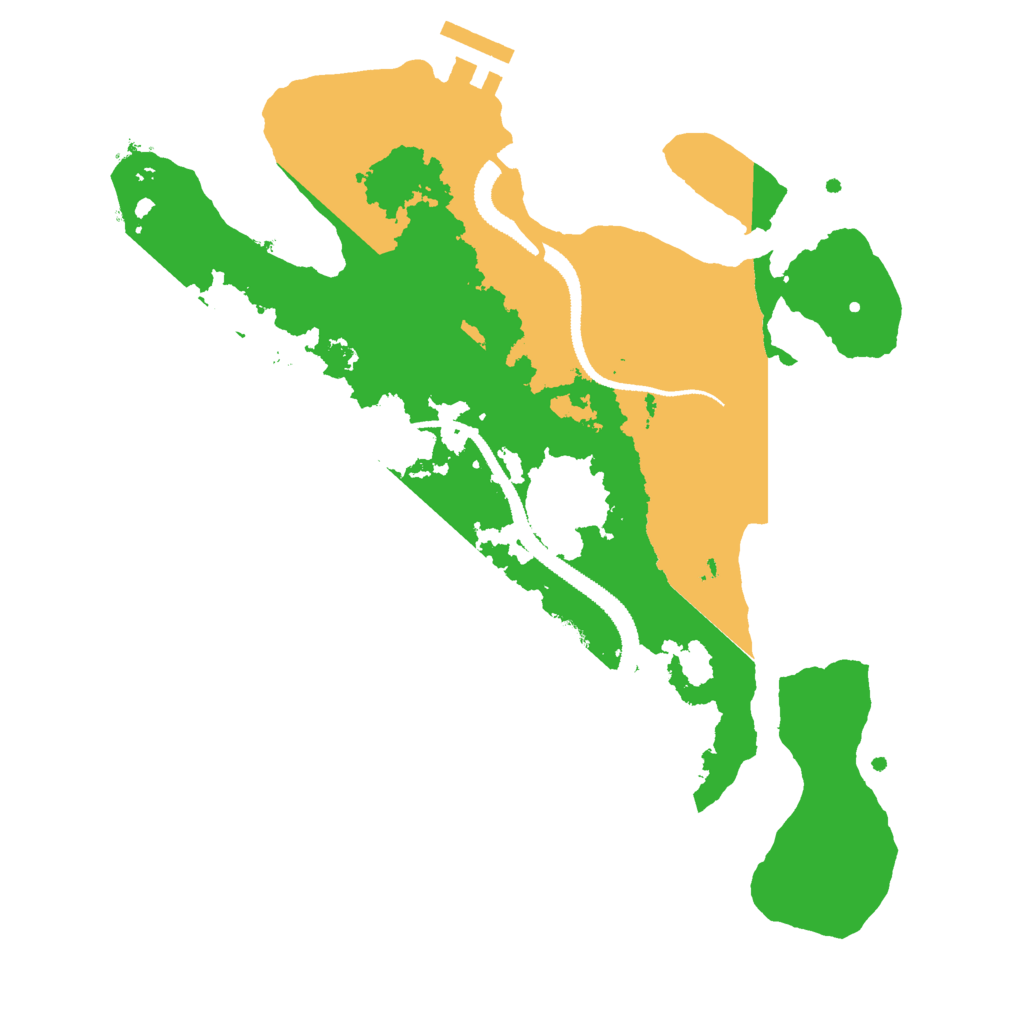 Biome Rust Map: Procedural Map, Size: 2755, Seed: 32769854