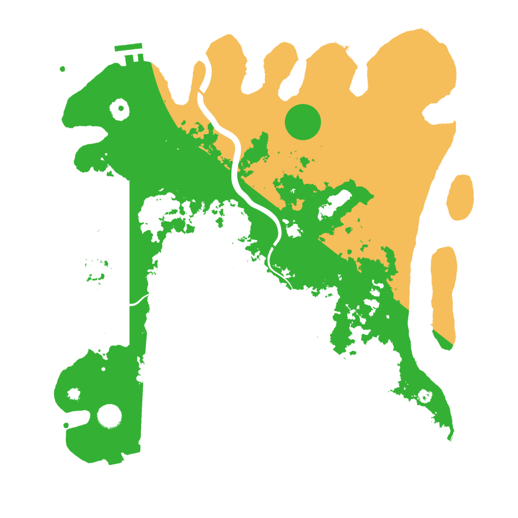 Biome Rust Map: Procedural Map, Size: 3800, Seed: 631726943