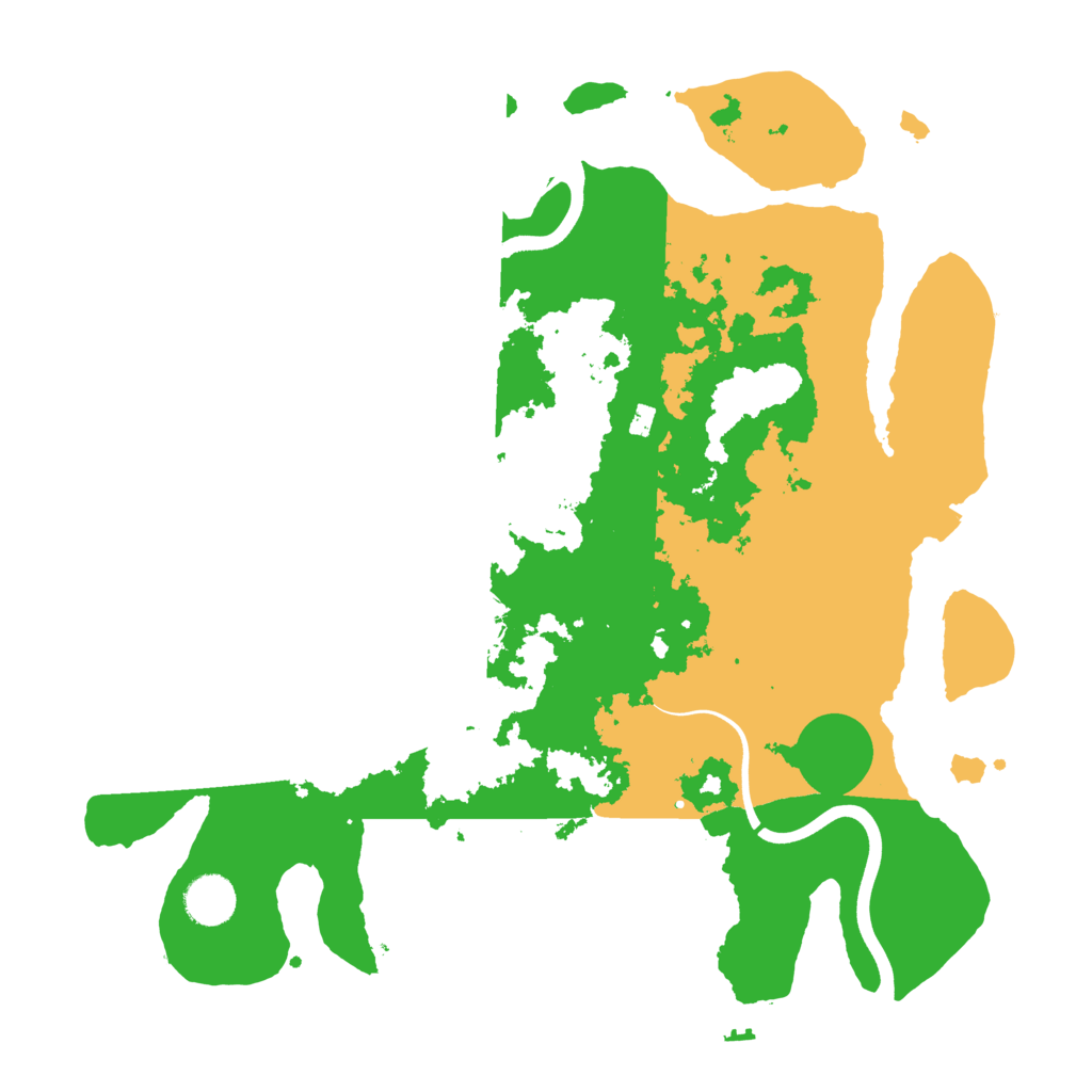 Biome Rust Map: Procedural Map, Size: 3750, Seed: 1371450612