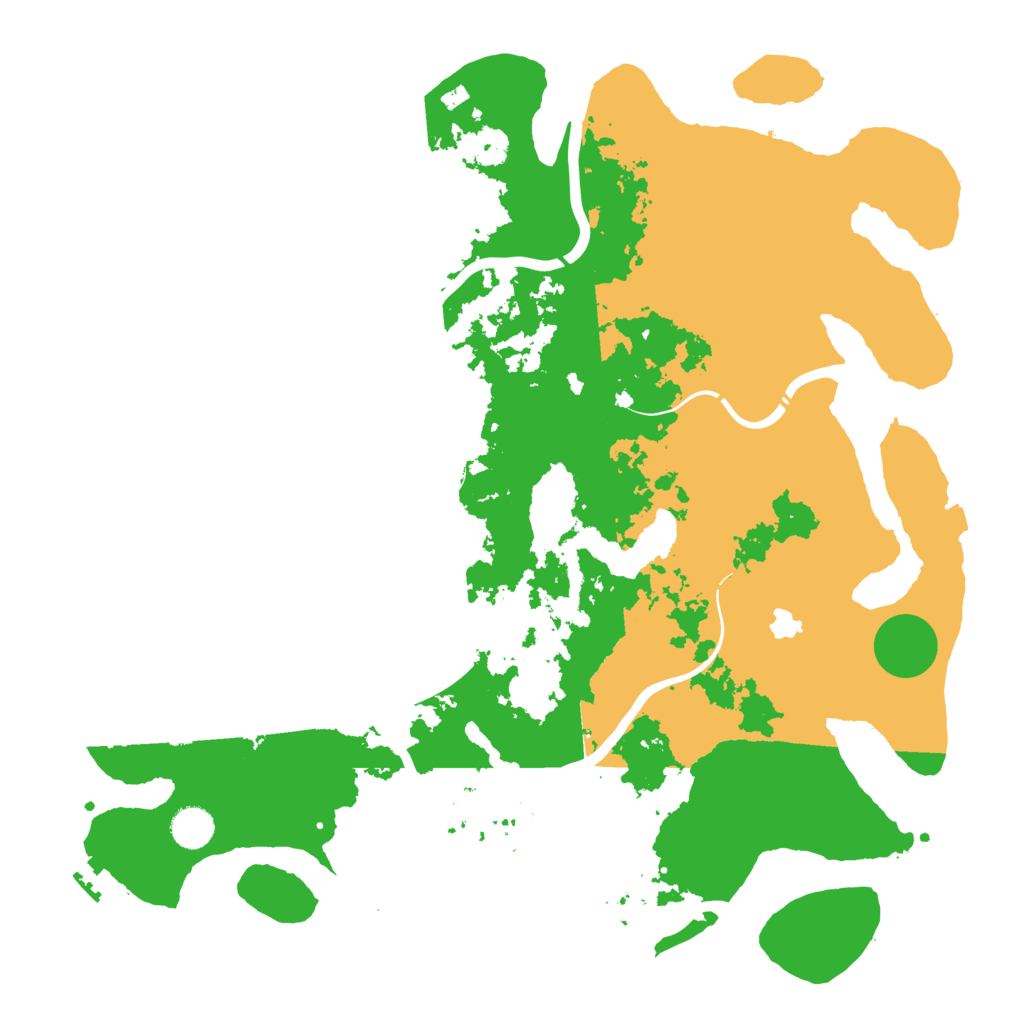 Biome Rust Map: Procedural Map, Size: 4250, Seed: 114946355
