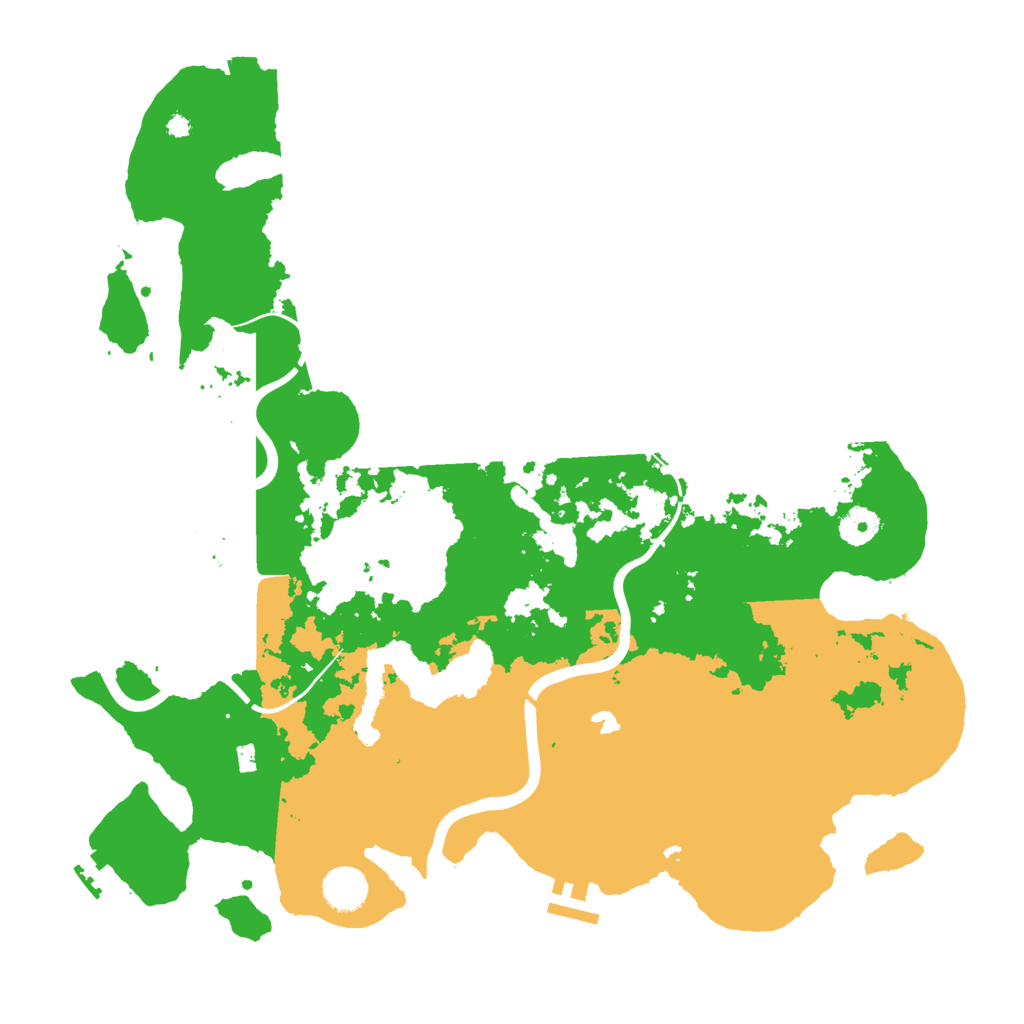 Biome Rust Map: Procedural Map, Size: 4000, Seed: 879546213