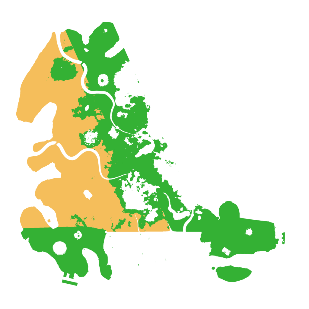 Biome Rust Map: Procedural Map, Size: 4000, Seed: 1597493470