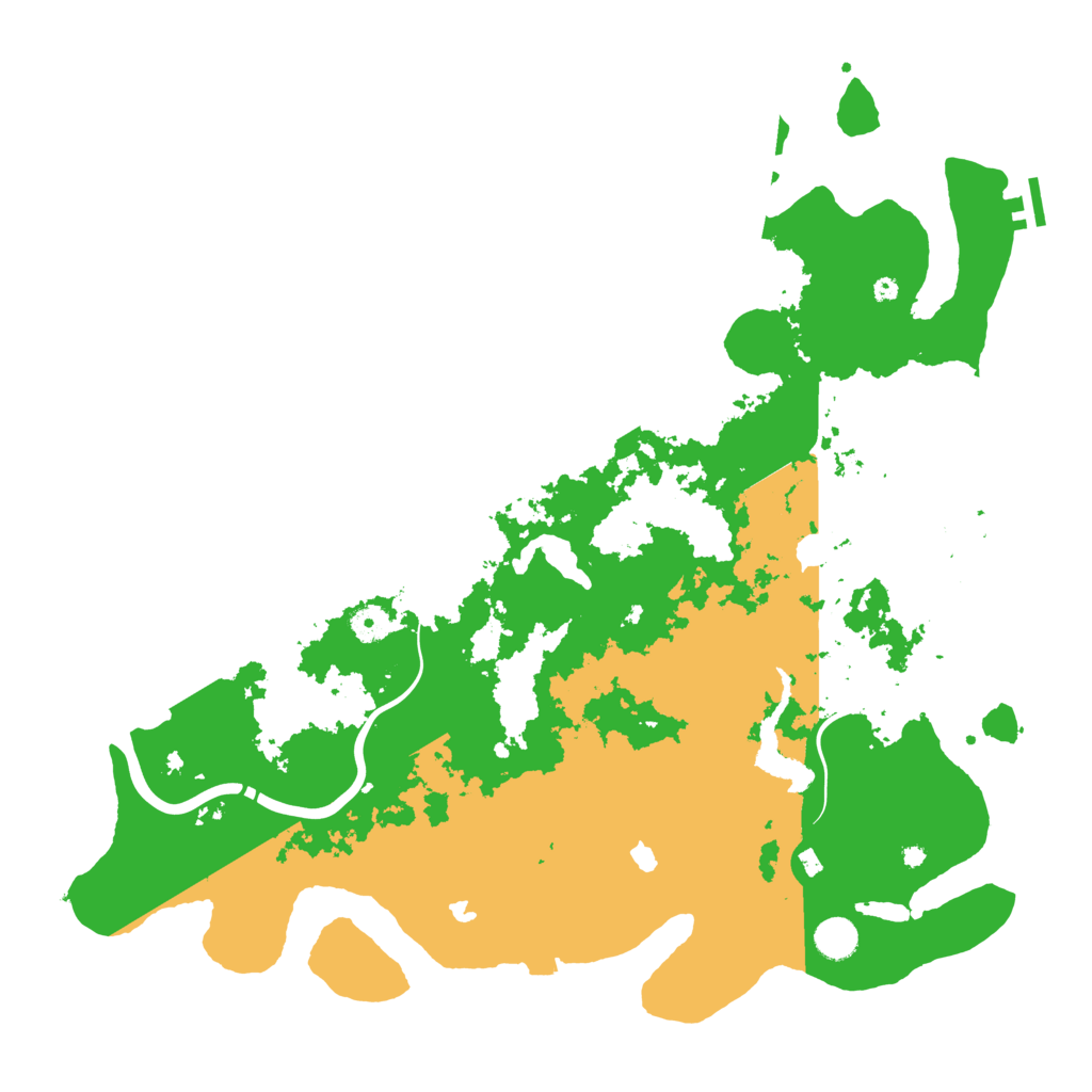 Biome Rust Map: Procedural Map, Size: 4500, Seed: 1149215654